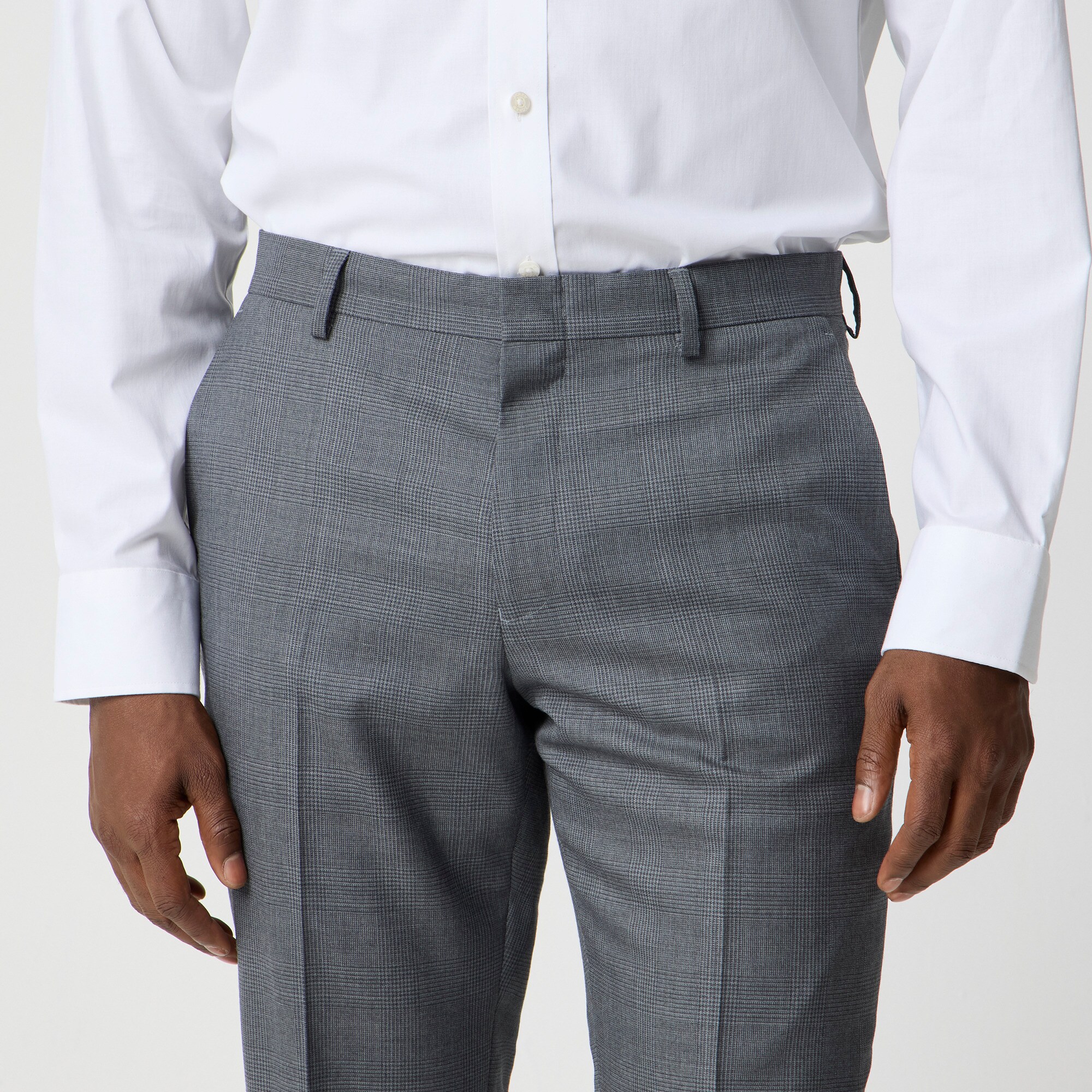 Slim-fit Thompson Worsted Wool Suit Pant For Men | Factory