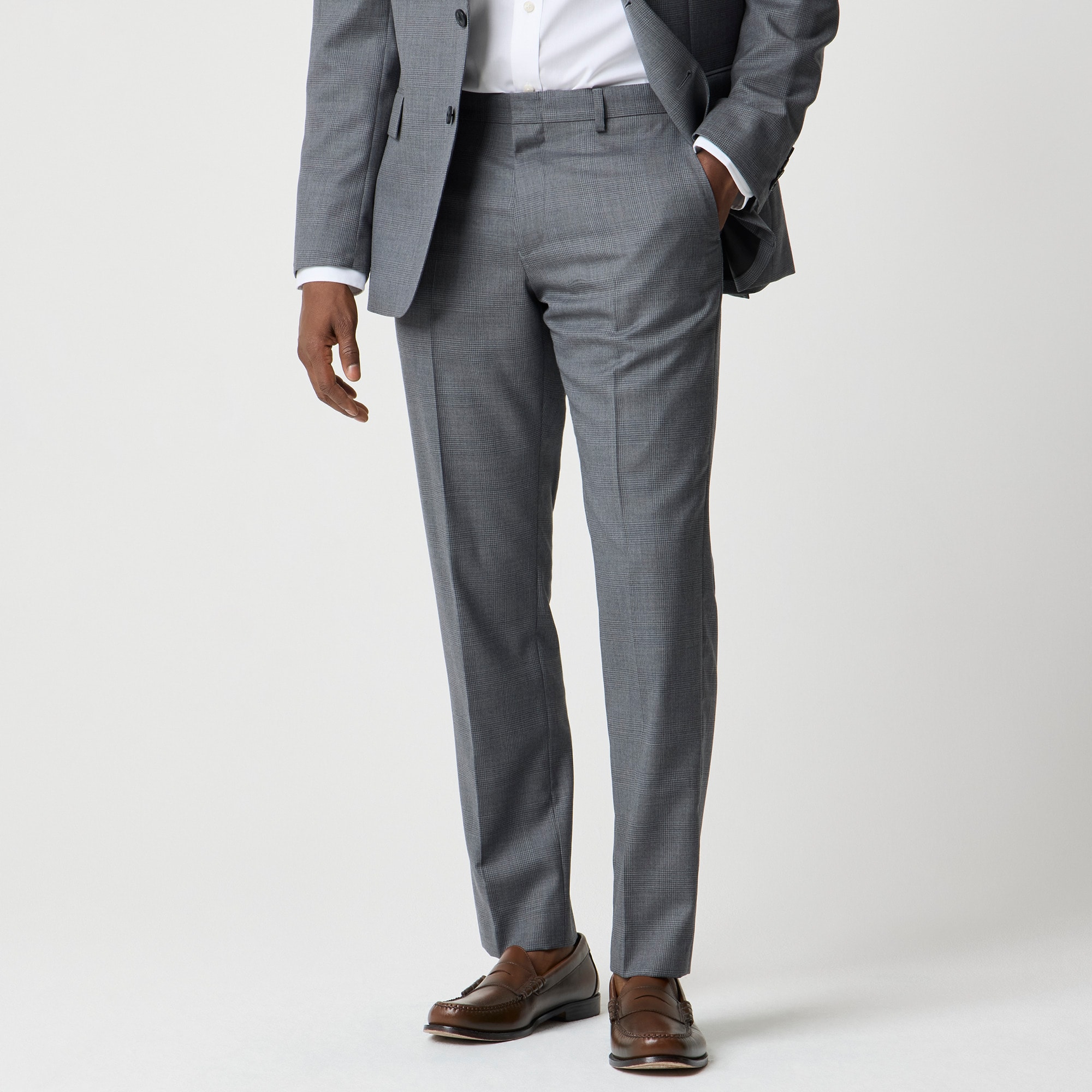 Slim-fit Thompson Worsted Wool Suit Pant For Men | Factory