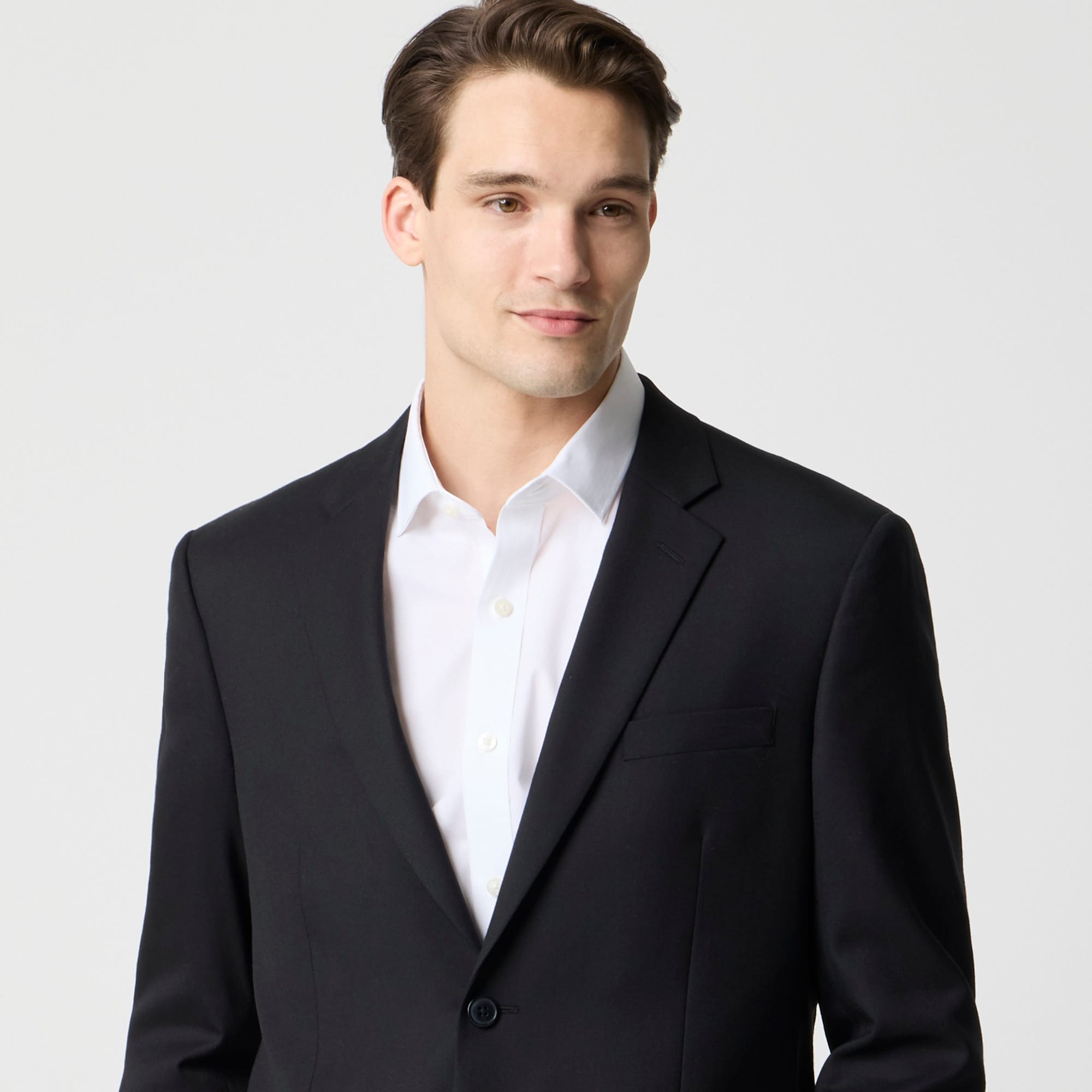 Classic-fit Thompson worsted wool suit jacket