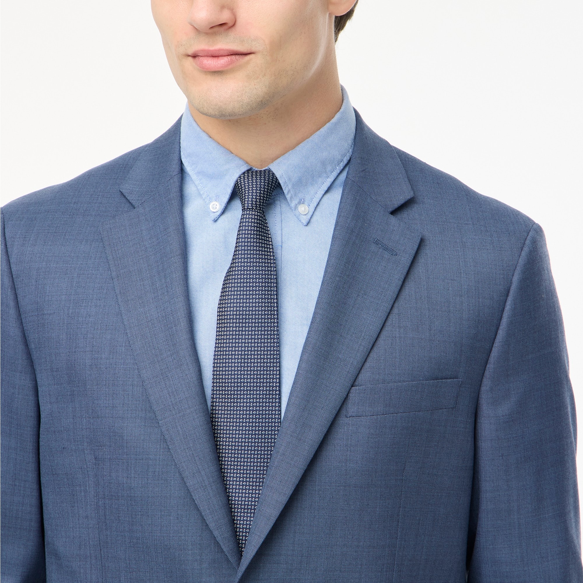 Classic-fit Thompson worsted wool suit jacket