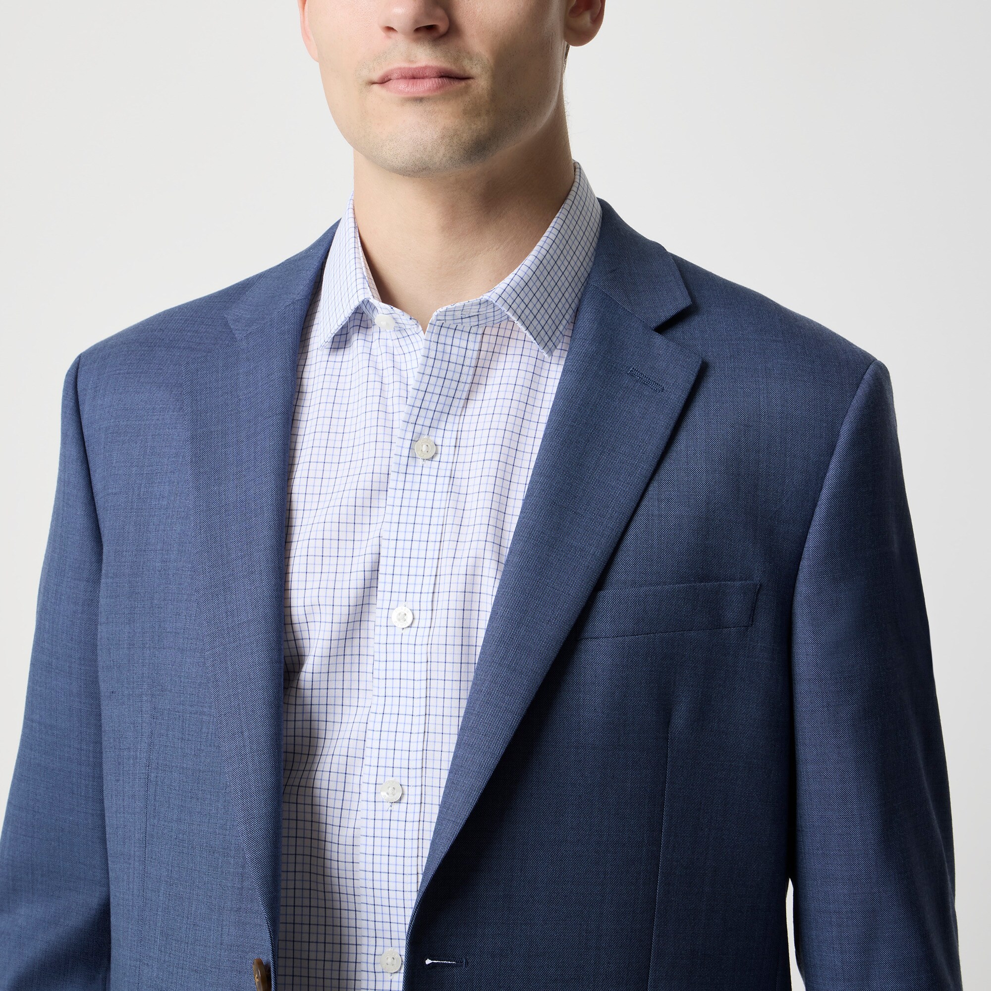 Classic-fit Thompson worsted wool suit jacket