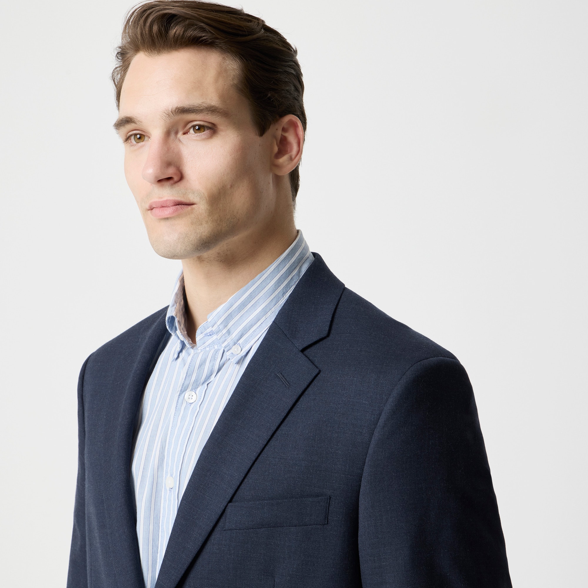 Classic-fit Thompson worsted wool suit jacket