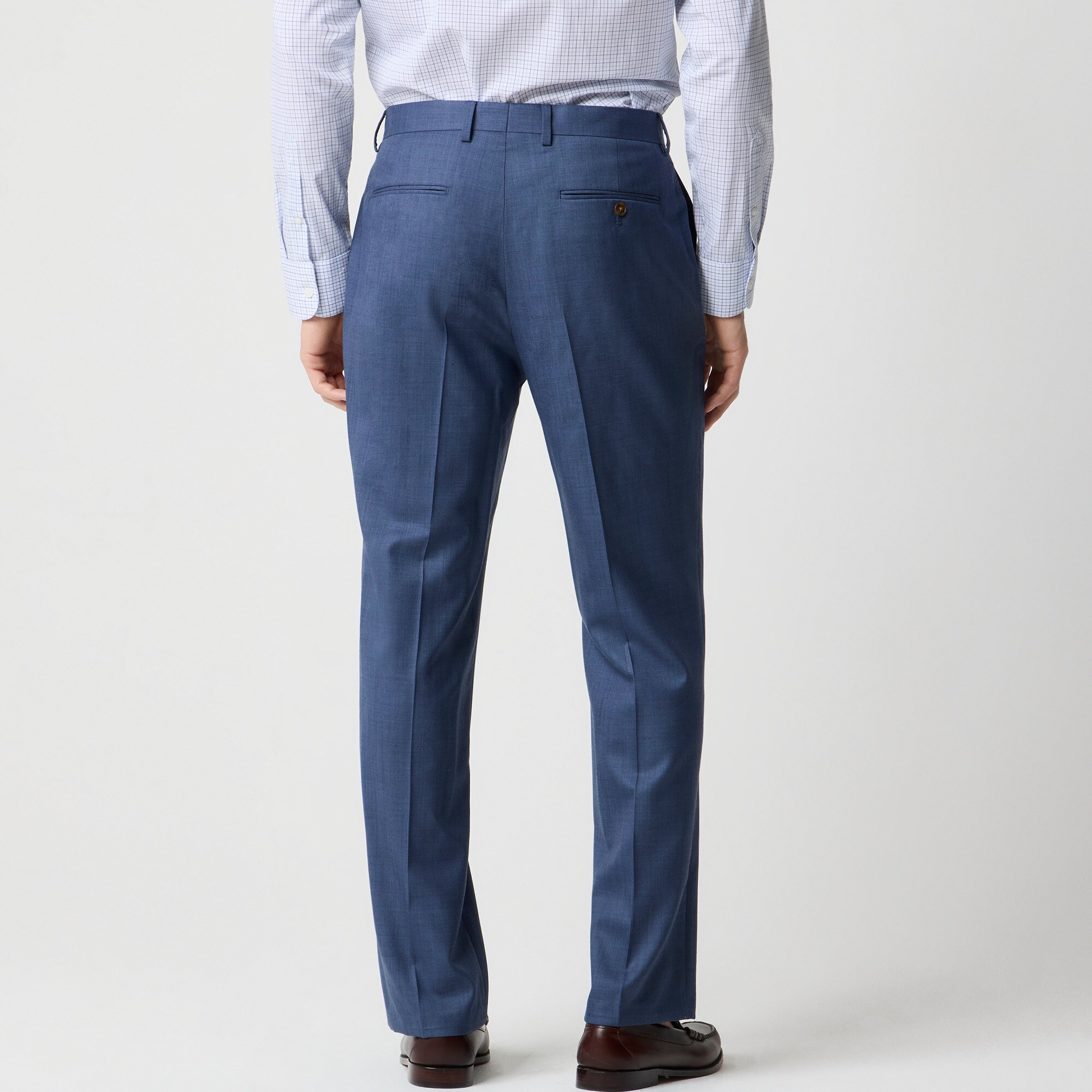 Classic-fit Thompson worsted wool suit pant