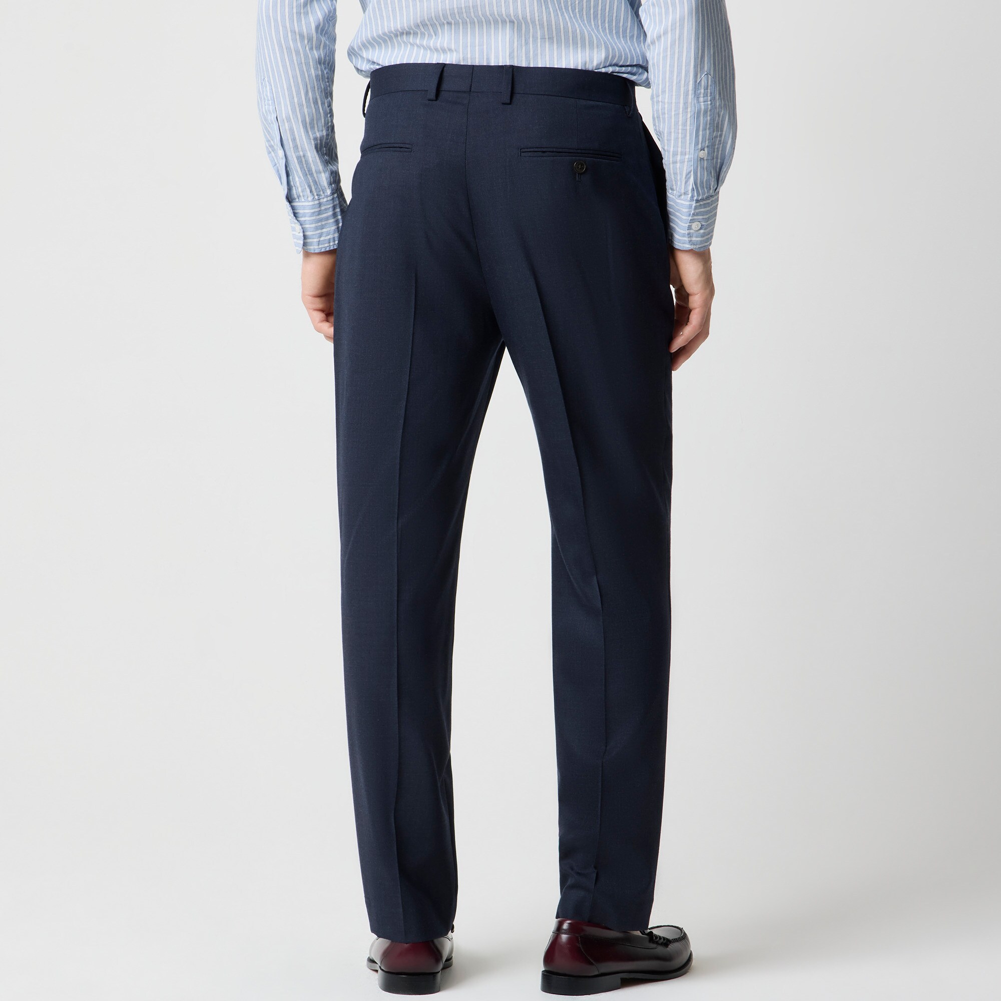 Classic-fit Thompson worsted wool suit pant