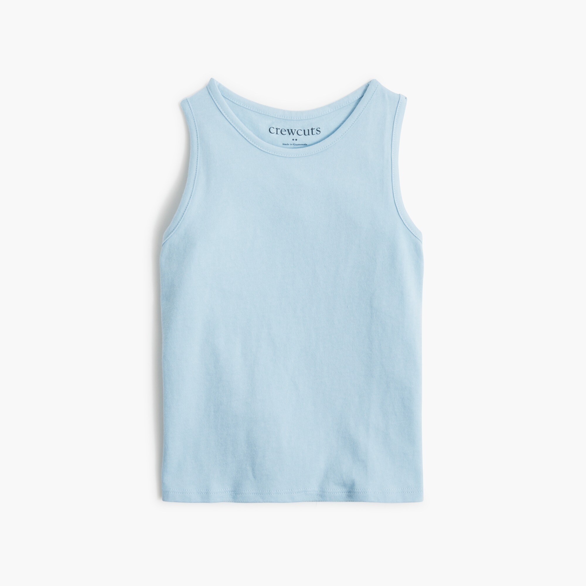 girls' jersey scoopneck tank top for girls