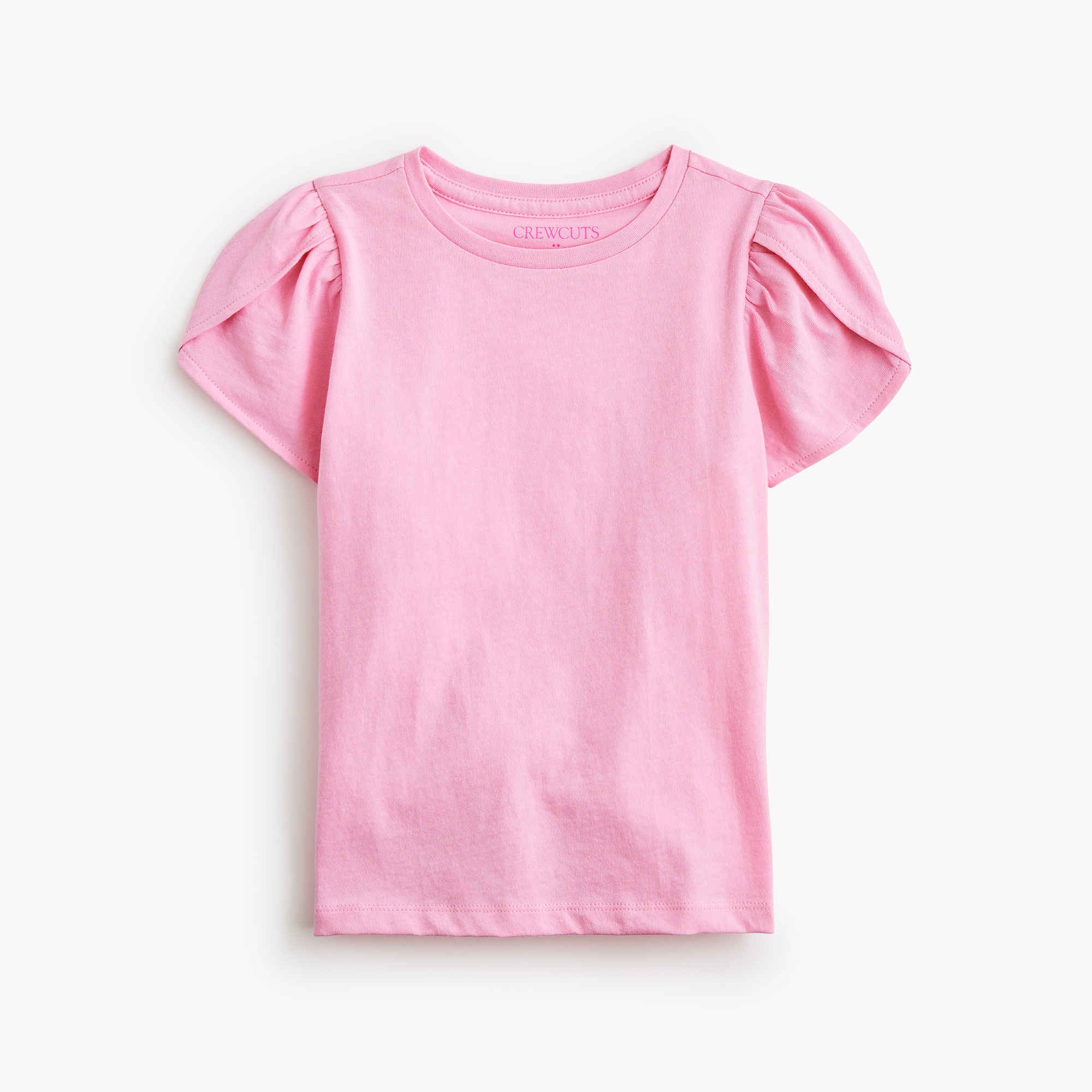 girls' flutter-sleeve tee for girls