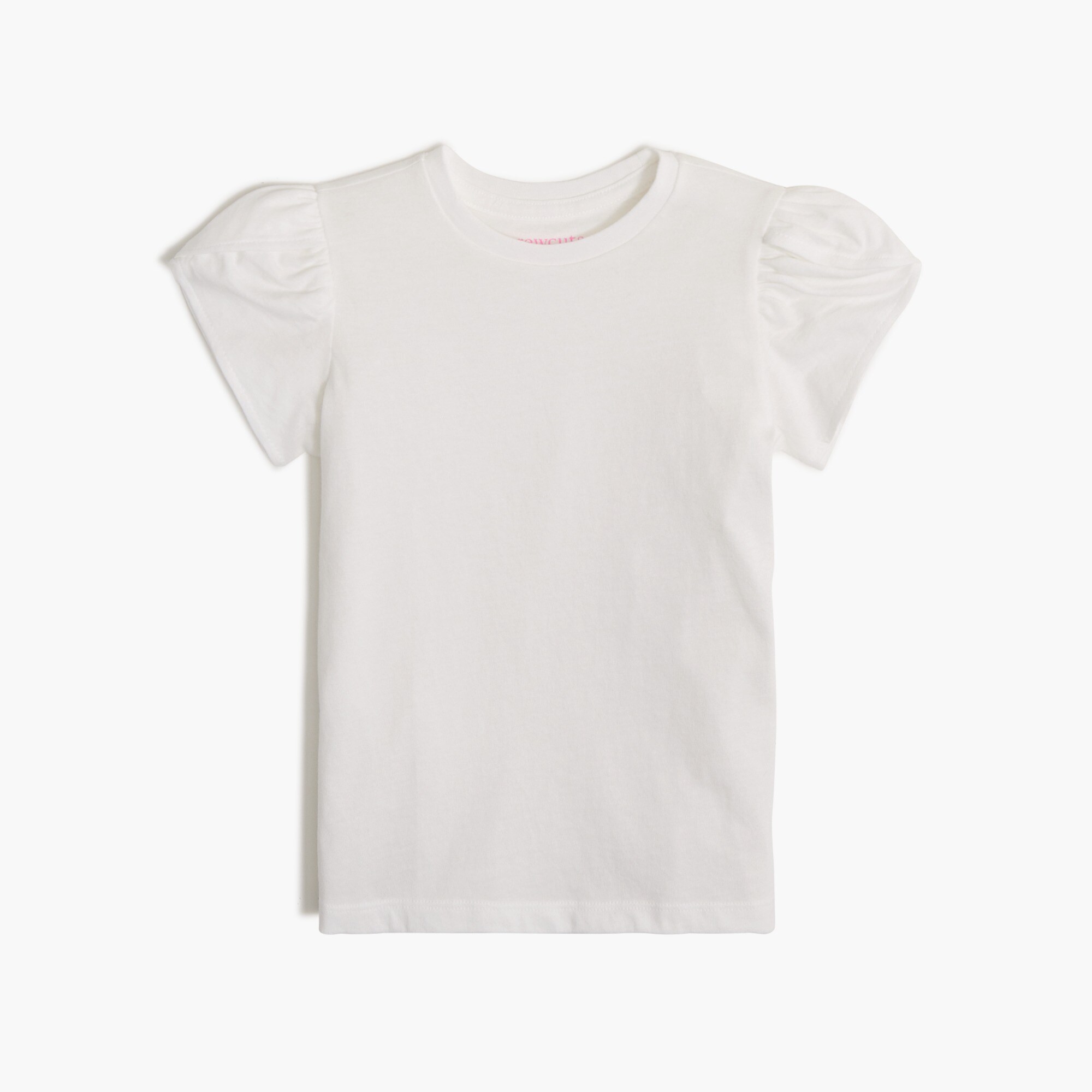 girls' flutter-sleeve tee for girls