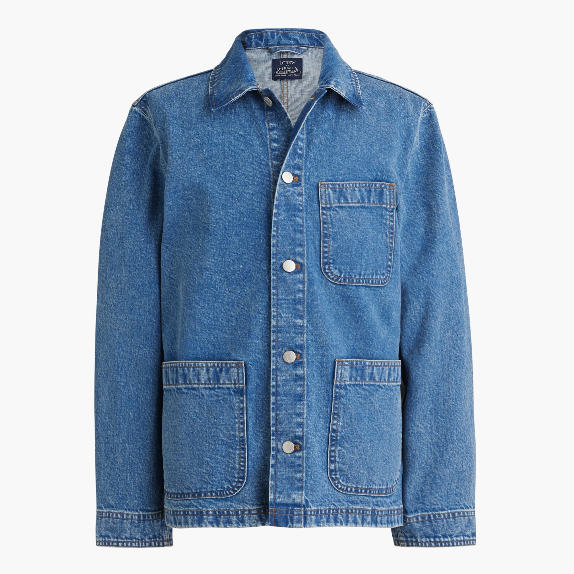 Denim chore jacket