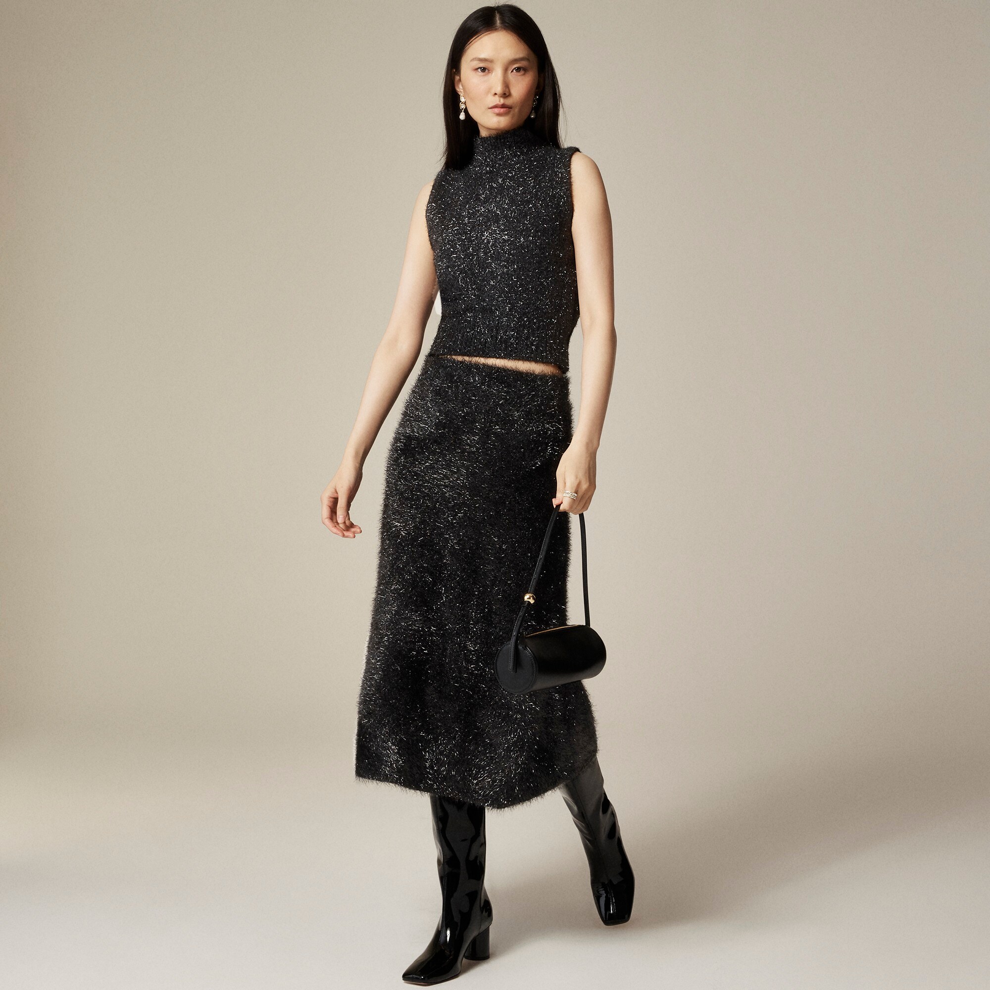 sheer volume skirt | Lig.