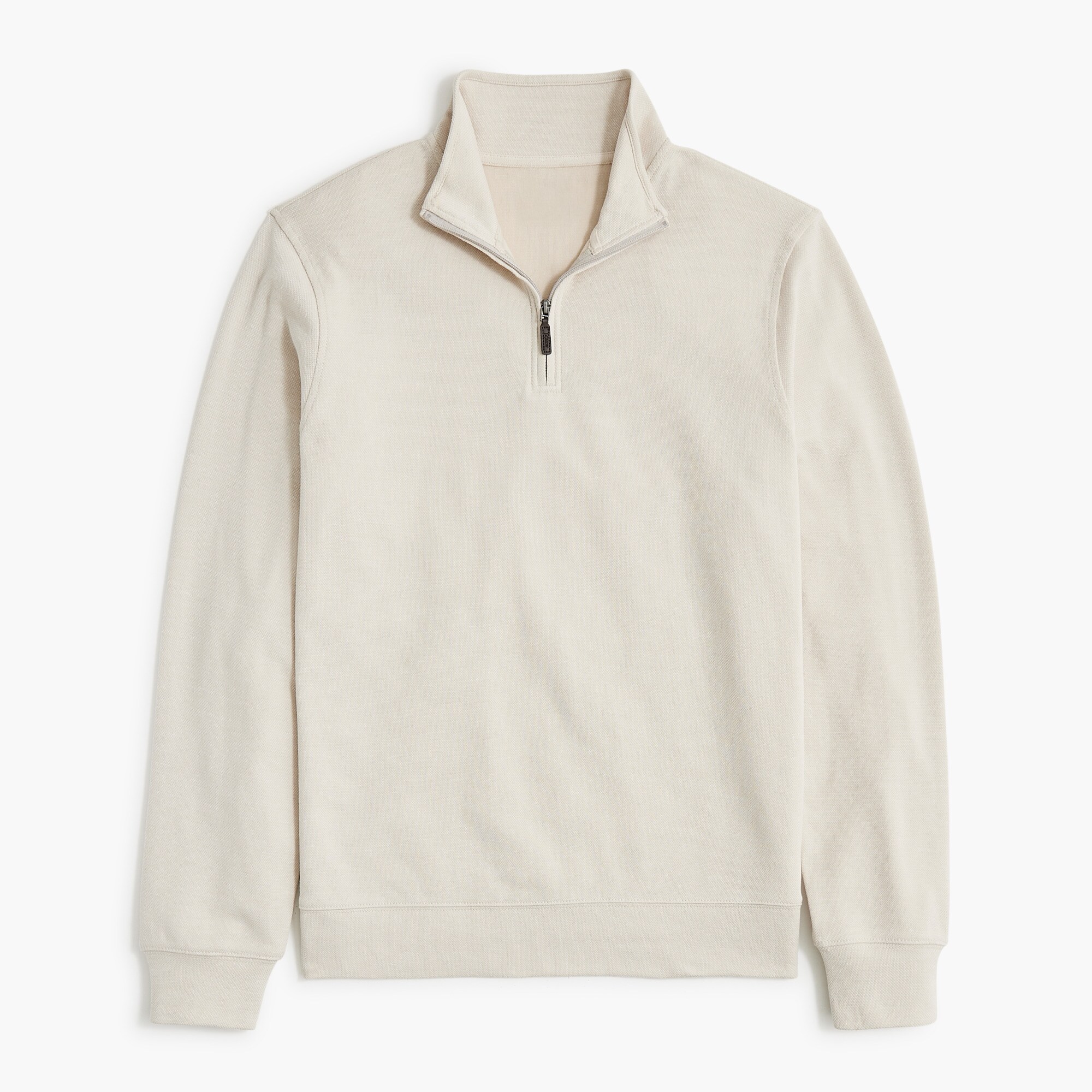 Performance bird's-eye quarter-zip