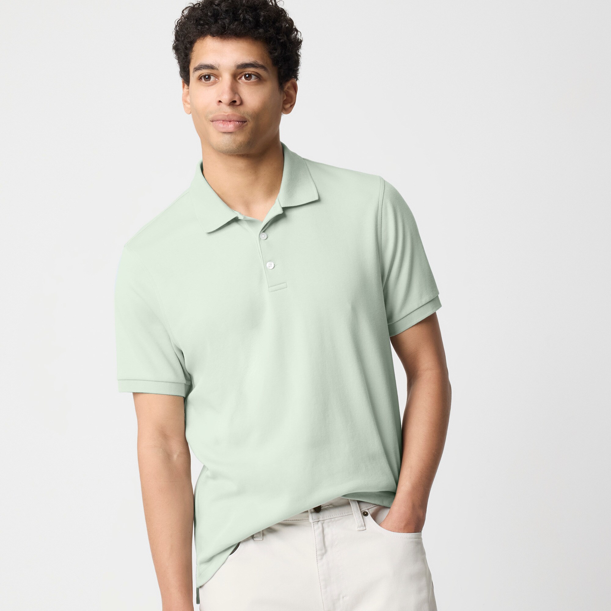 mens Soft-touch polo shirt