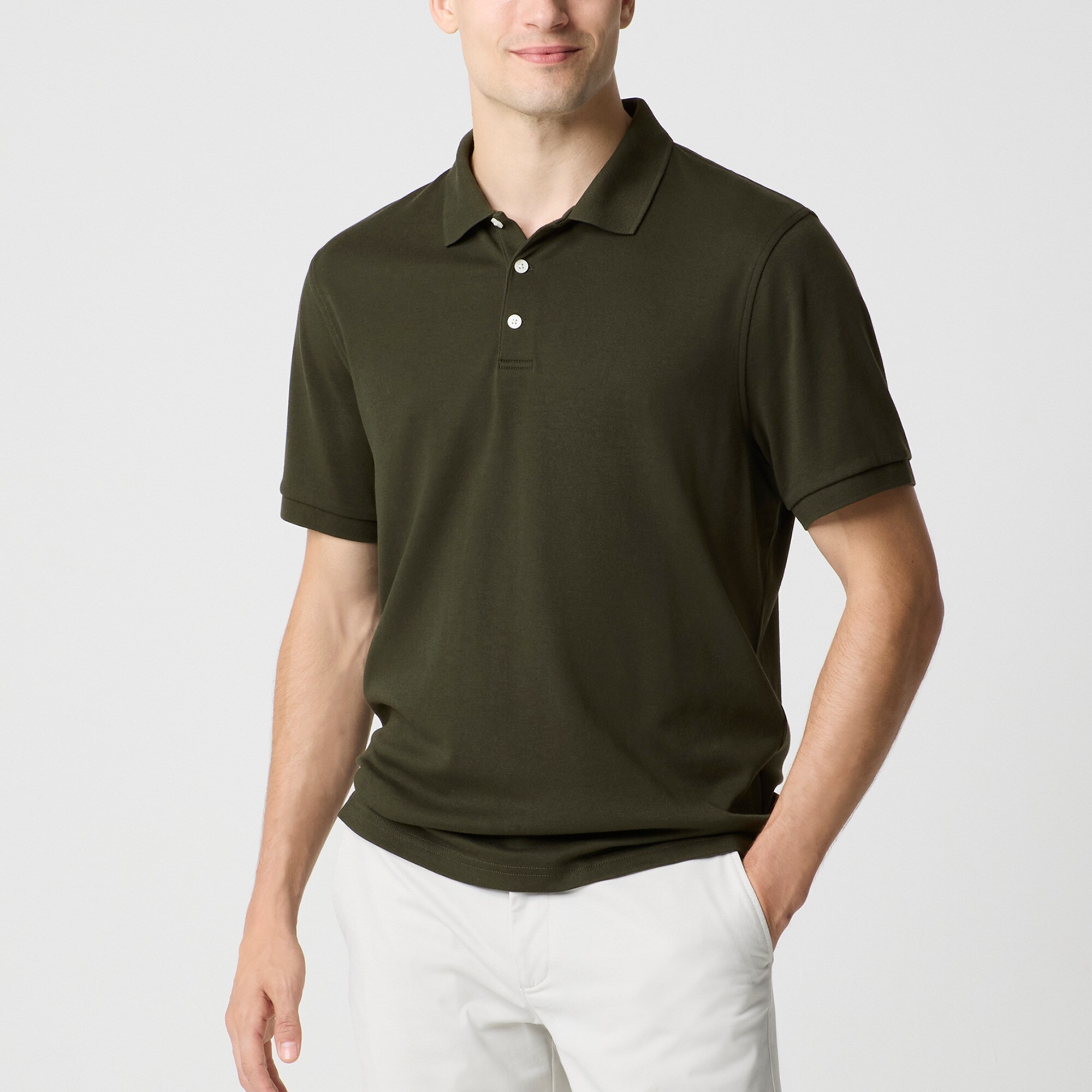 Soft-touch polo shirt