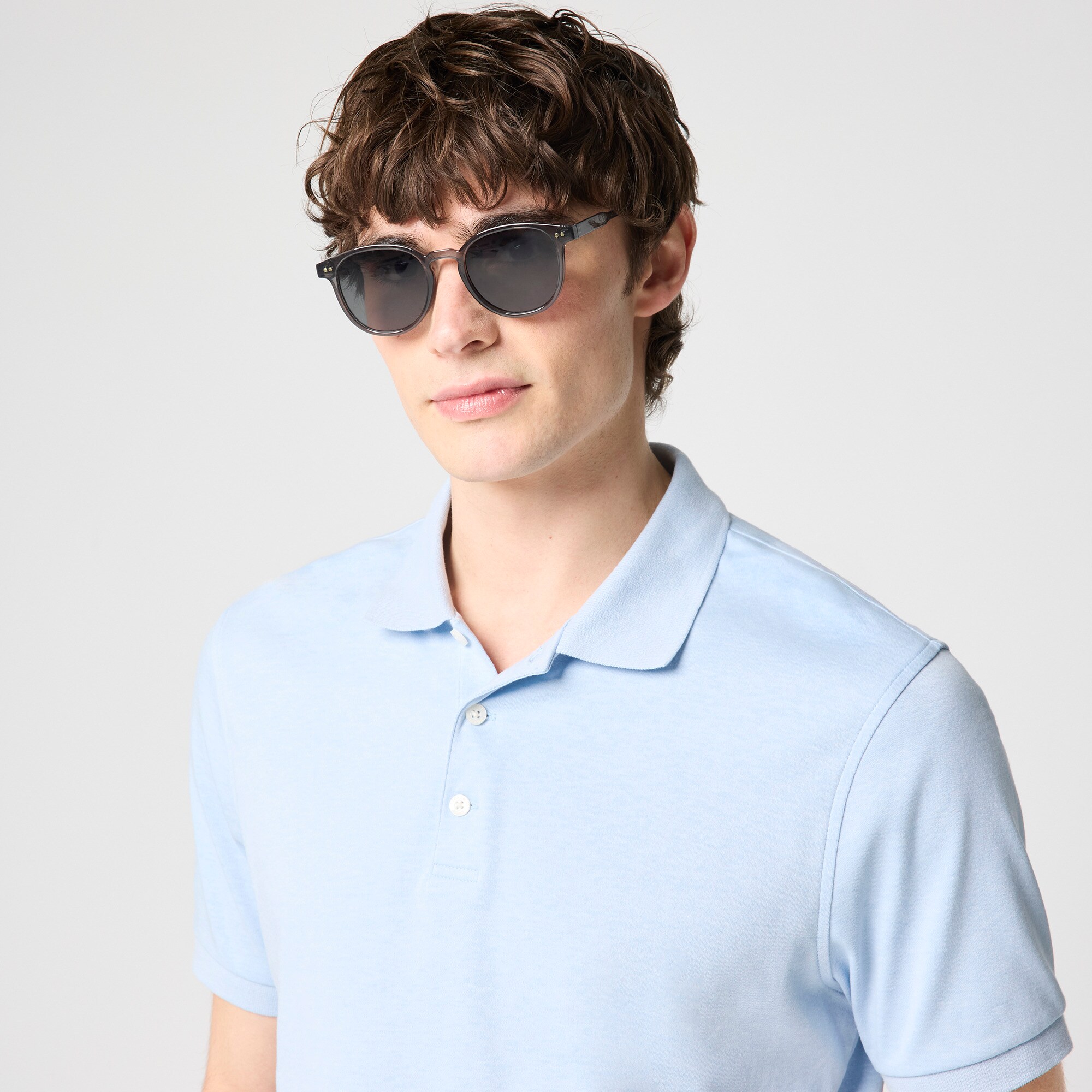 Soft-touch polo shirt