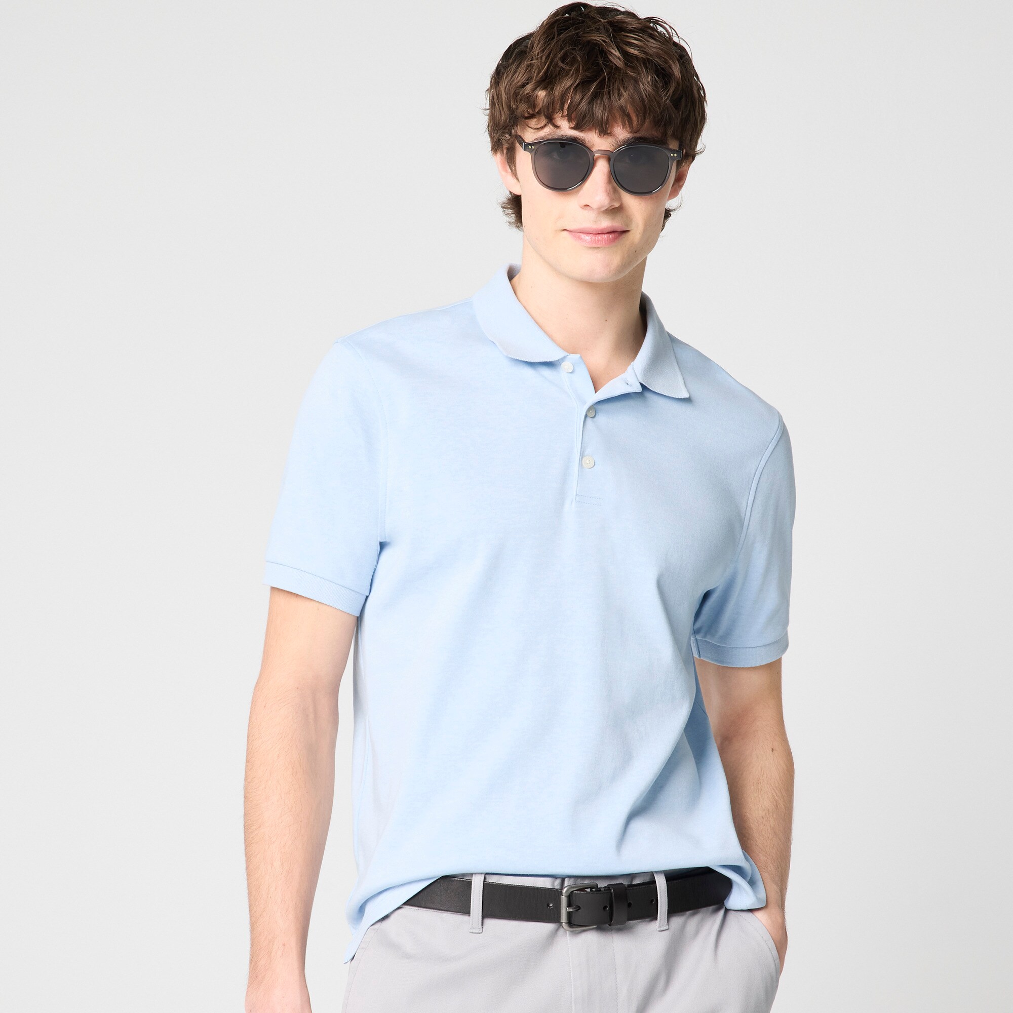  Soft-touch polo shirt