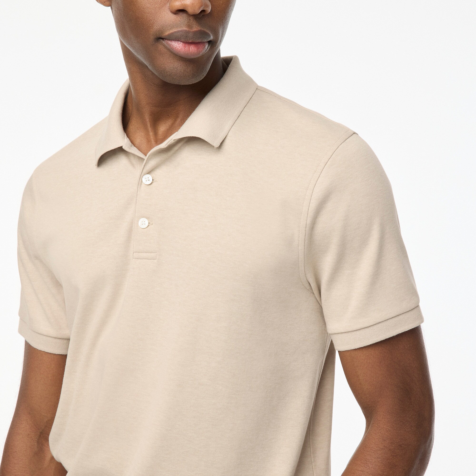 Soft-touch polo shirt
