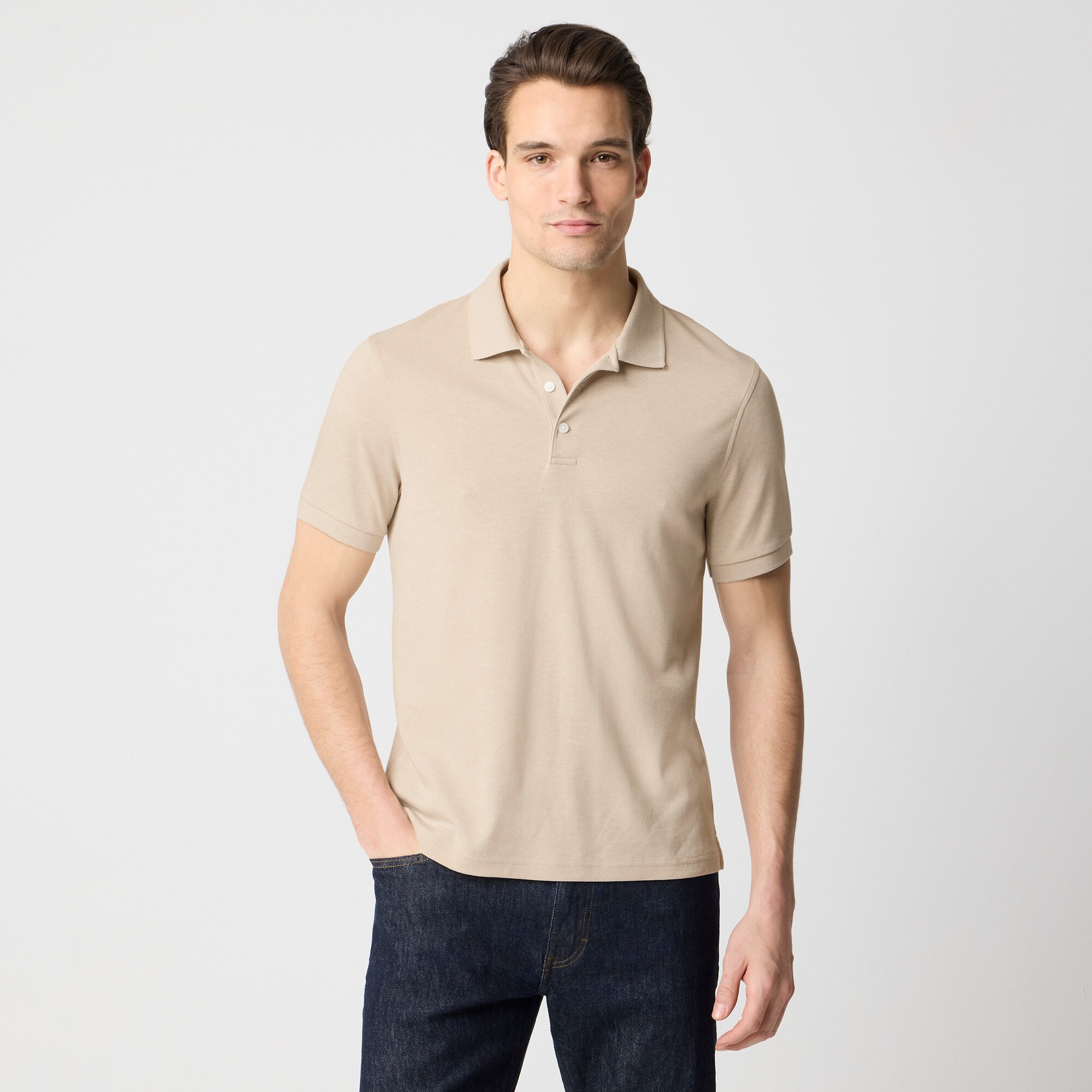 mens Soft-touch polo shirt