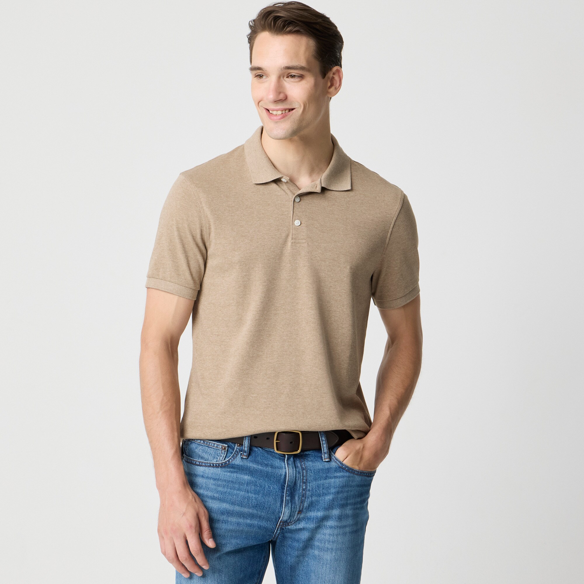  Soft-touch polo shirt