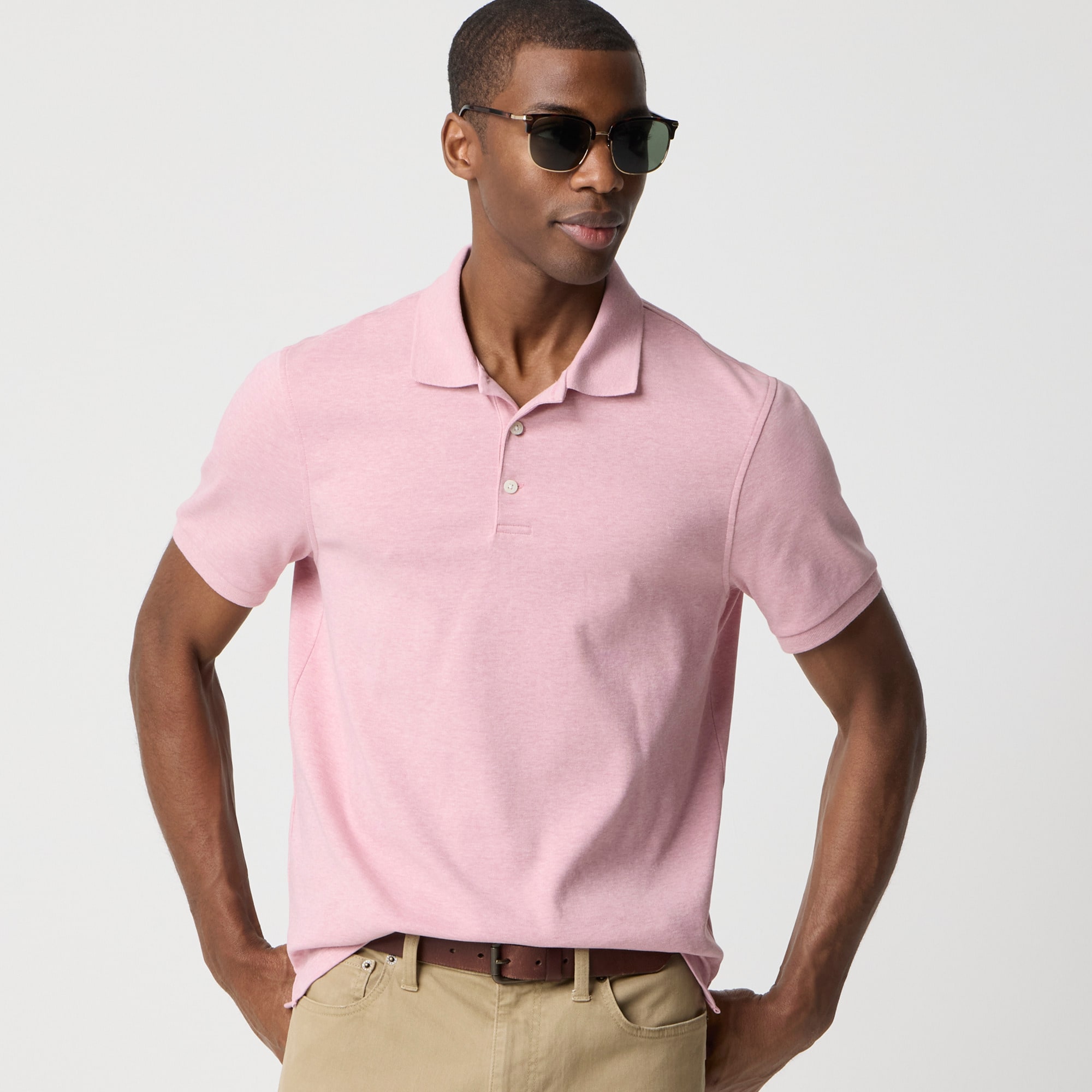  Soft-touch polo shirt