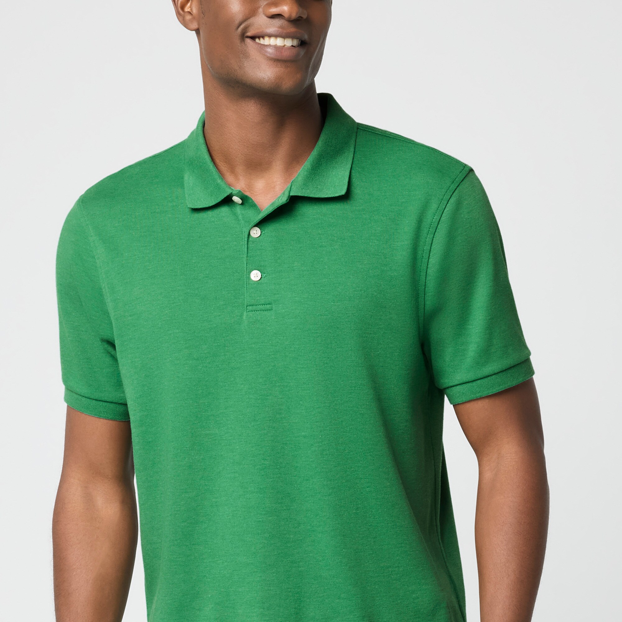 Soft-touch polo shirt