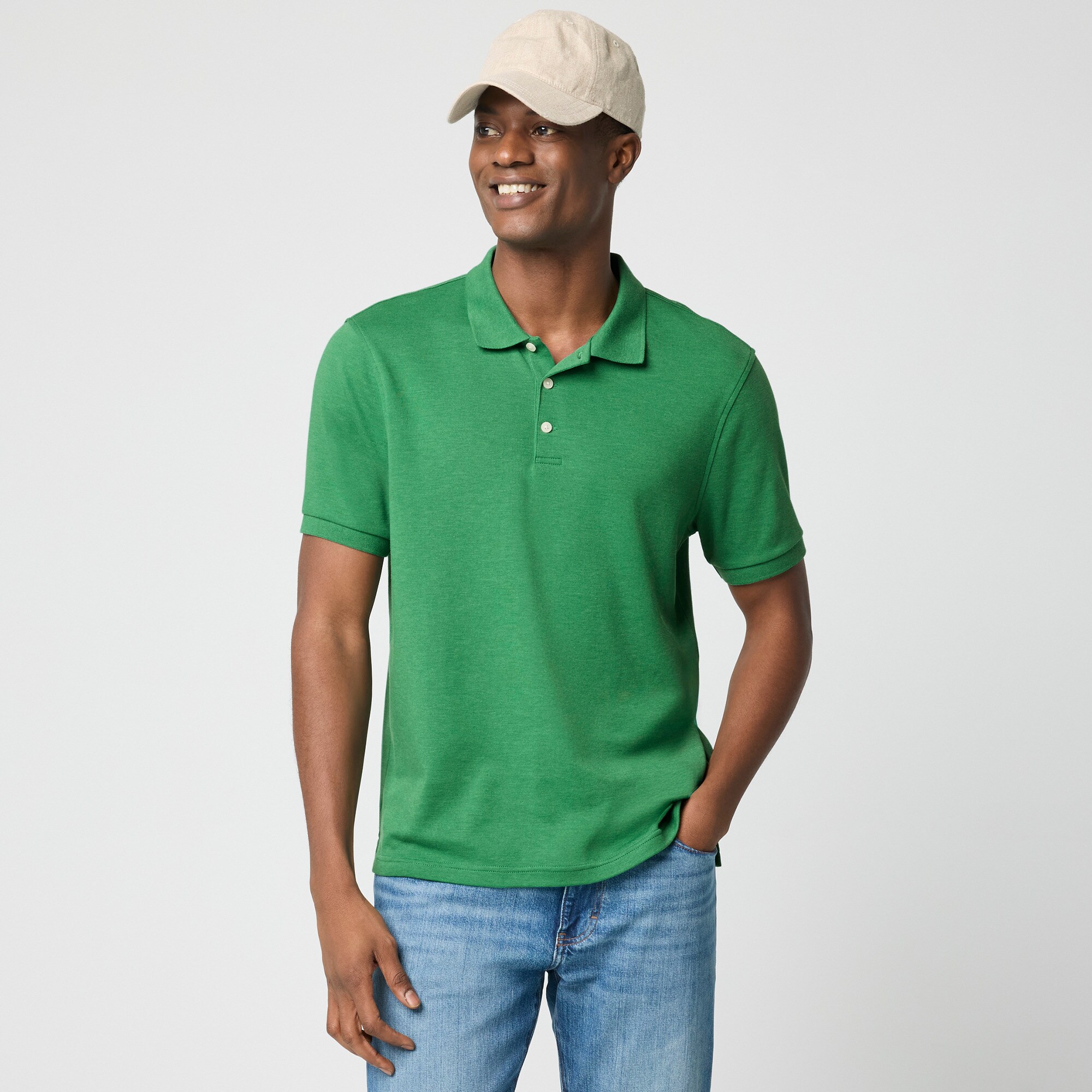  Soft-touch polo shirt