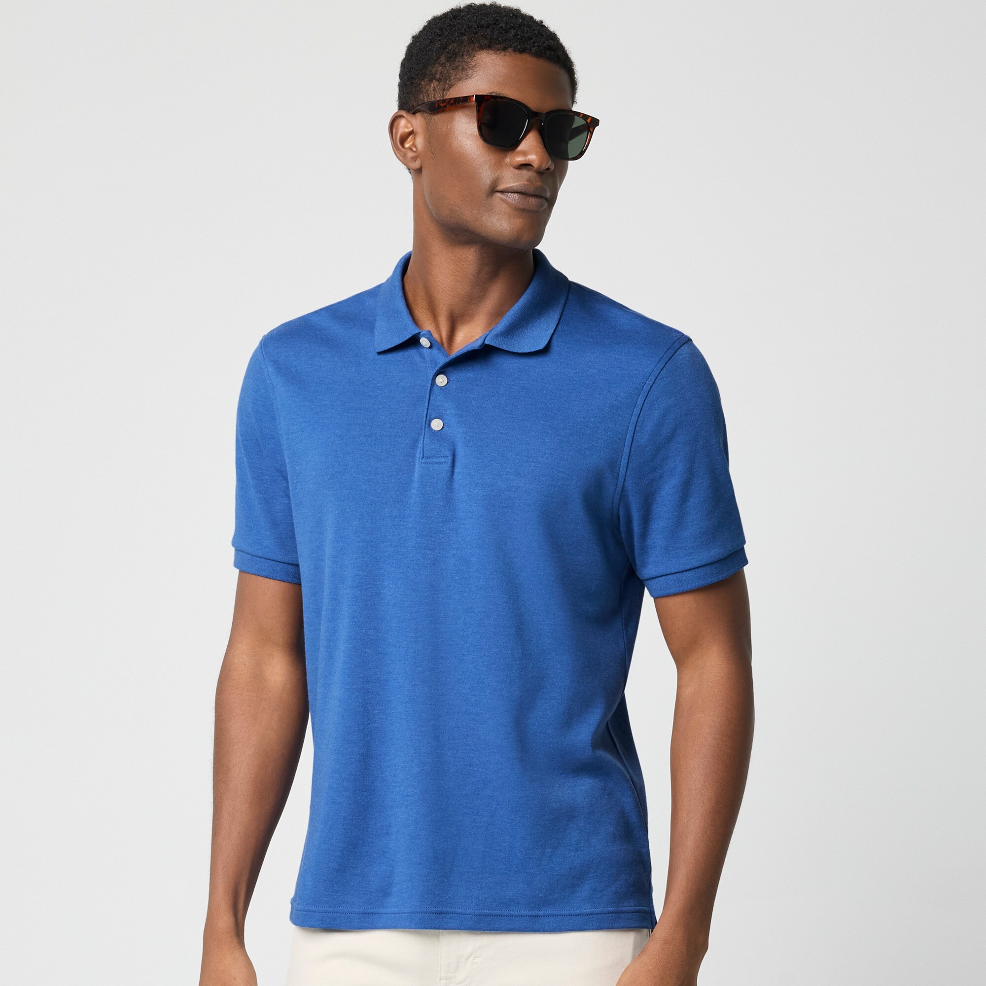  Soft-touch polo shirt