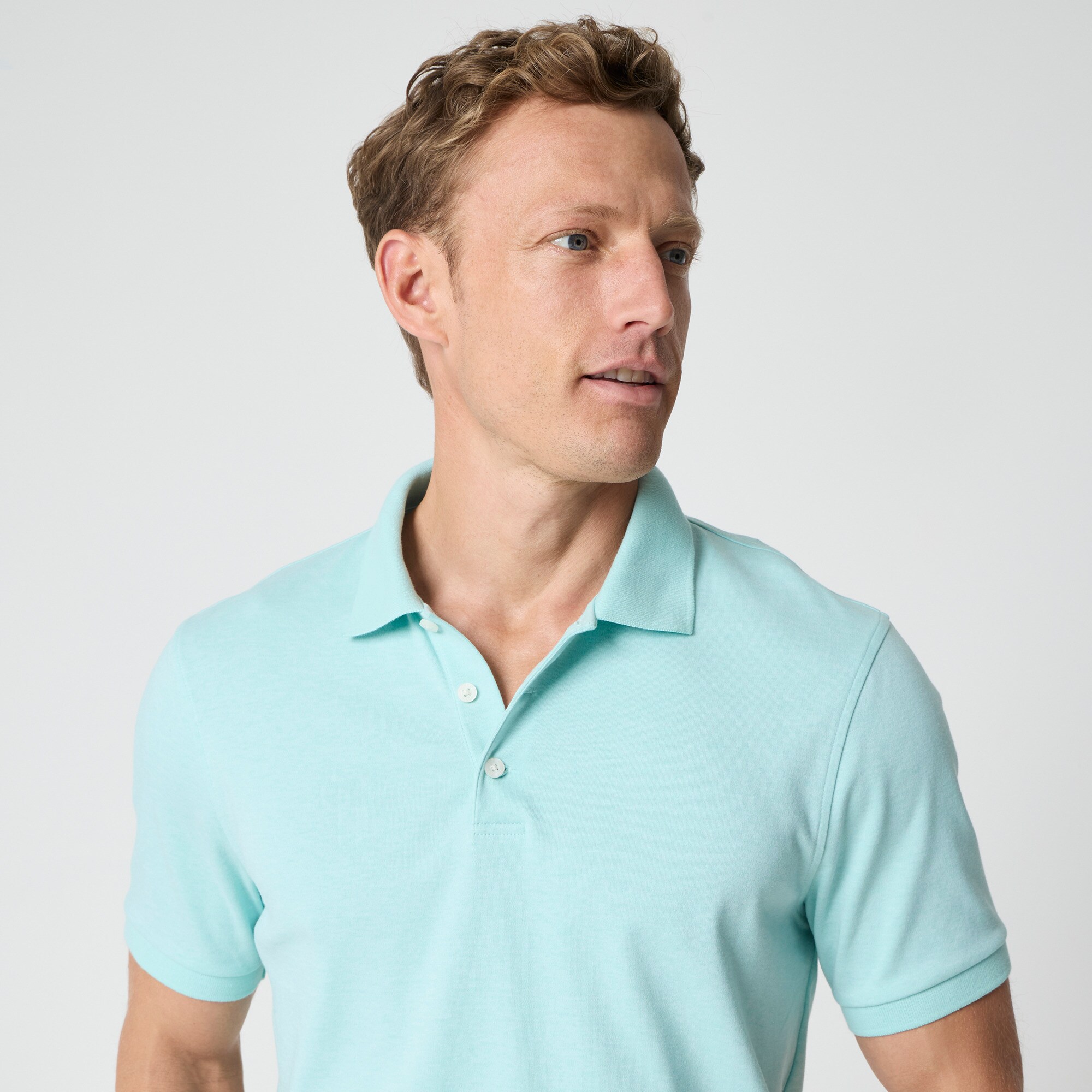 Soft-touch polo shirt