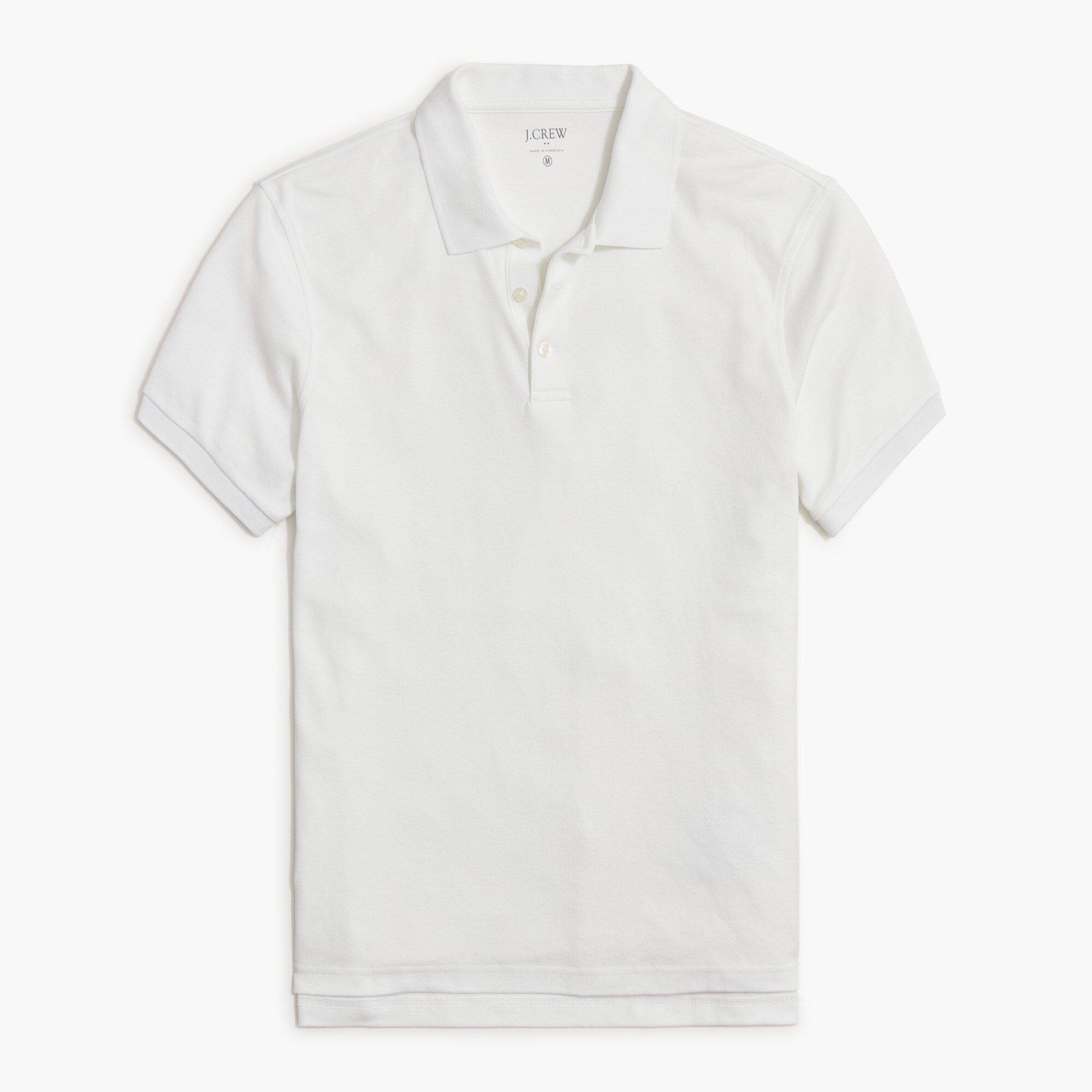 Soft-touch polo shirt