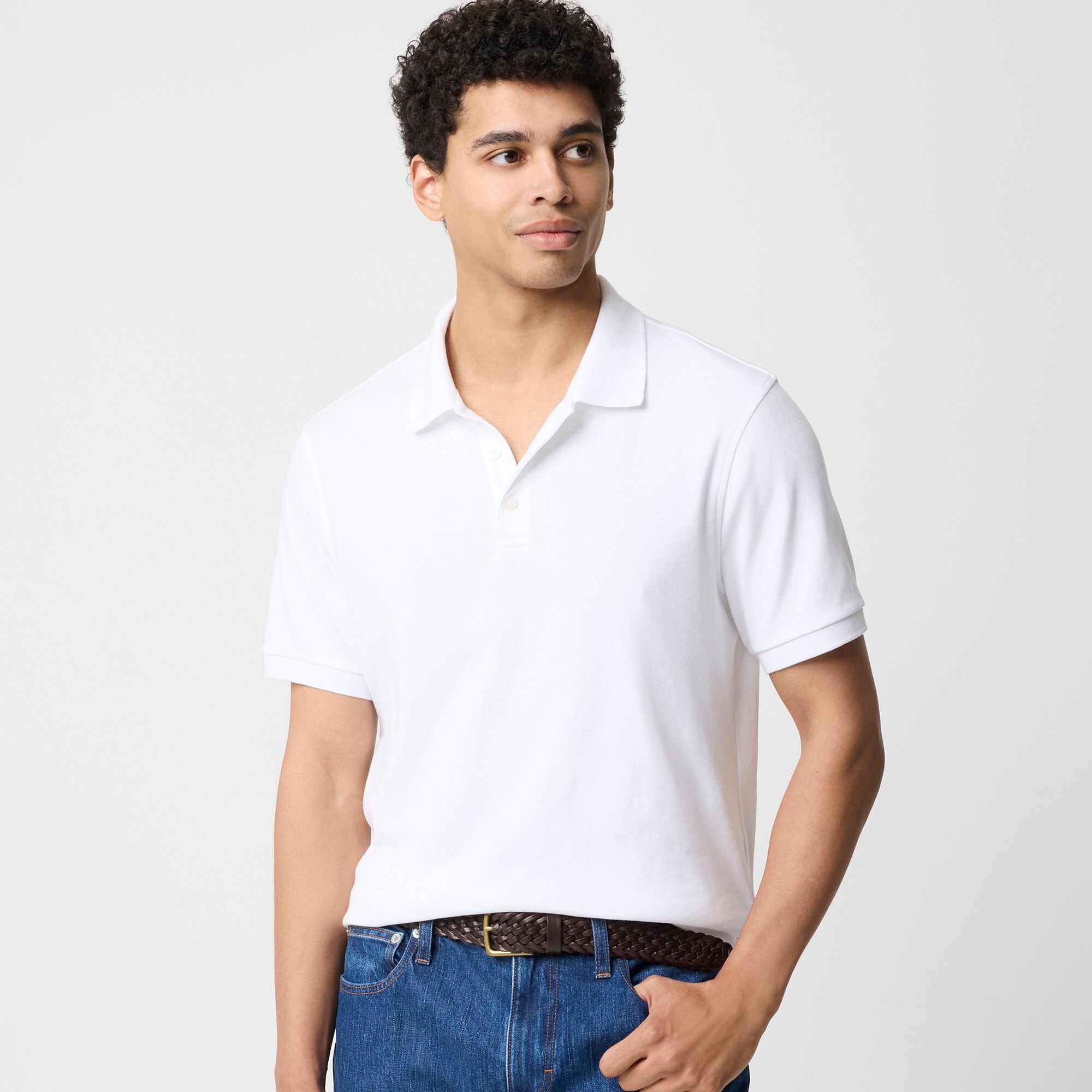  Soft-touch polo shirt