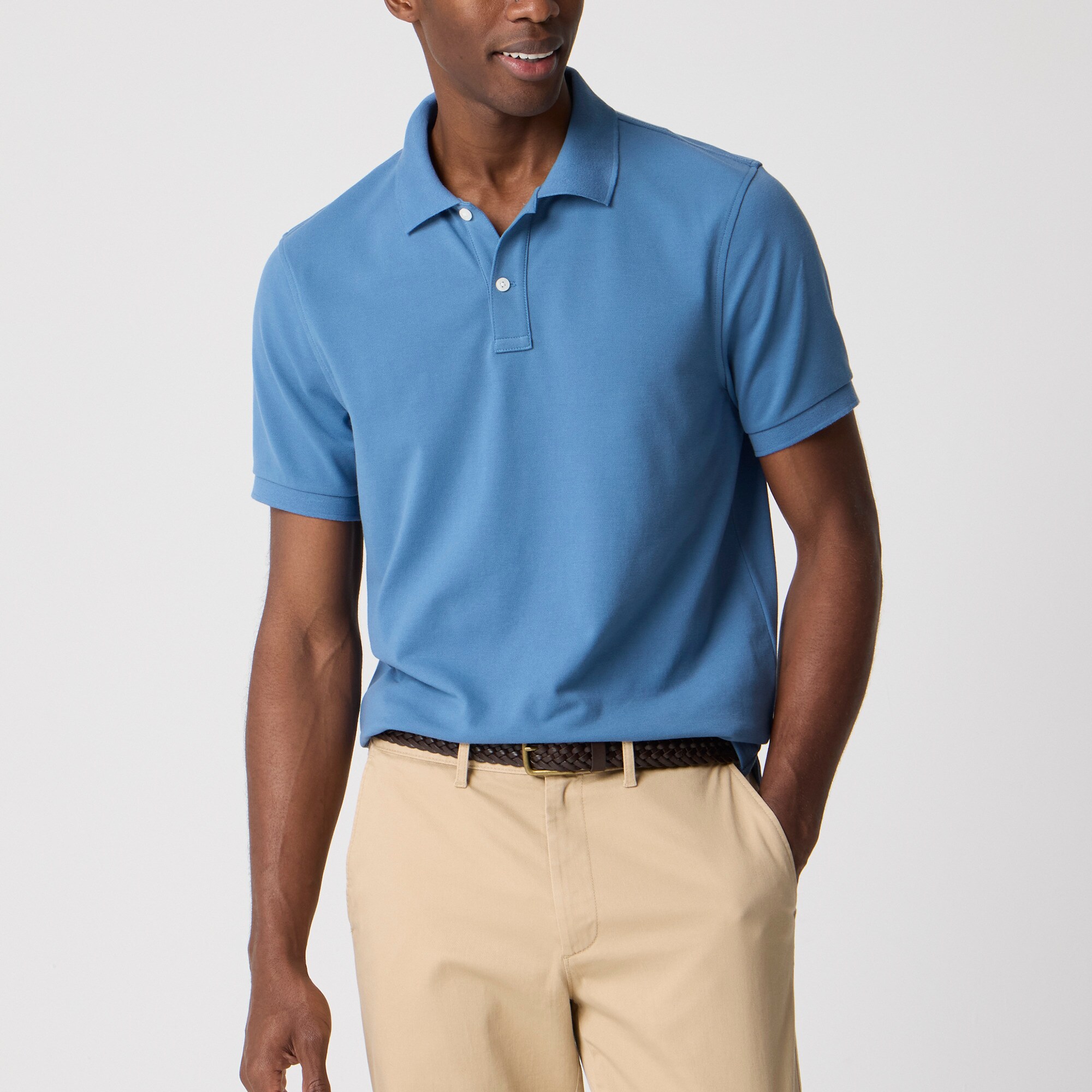 Flex Piqué Polo Shirt For Men | Factory