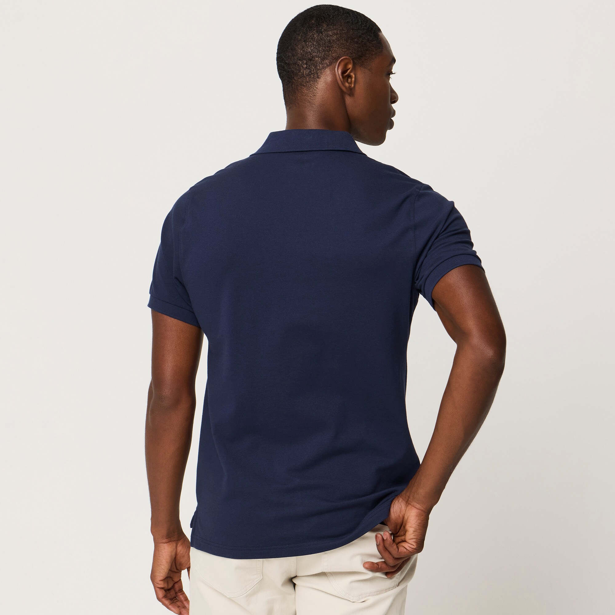 Flex piqué polo shirt