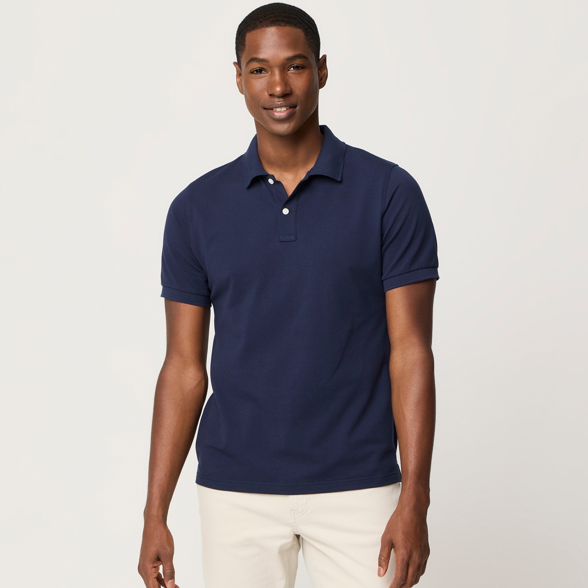 Flex piqué polo shirt