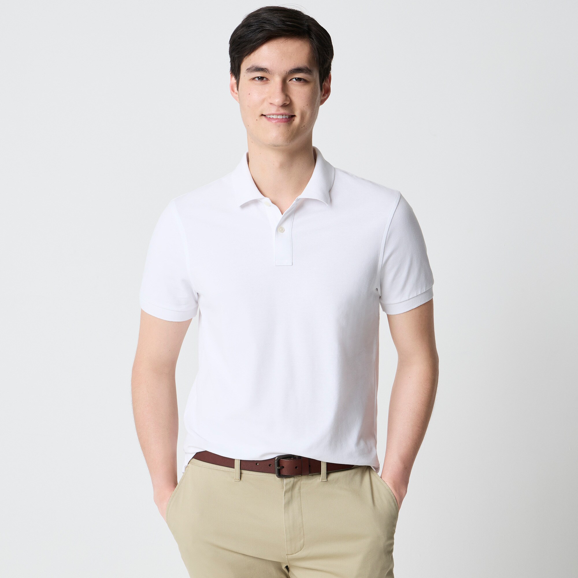 Flex Piqué Polo Shirt For Men | Factory