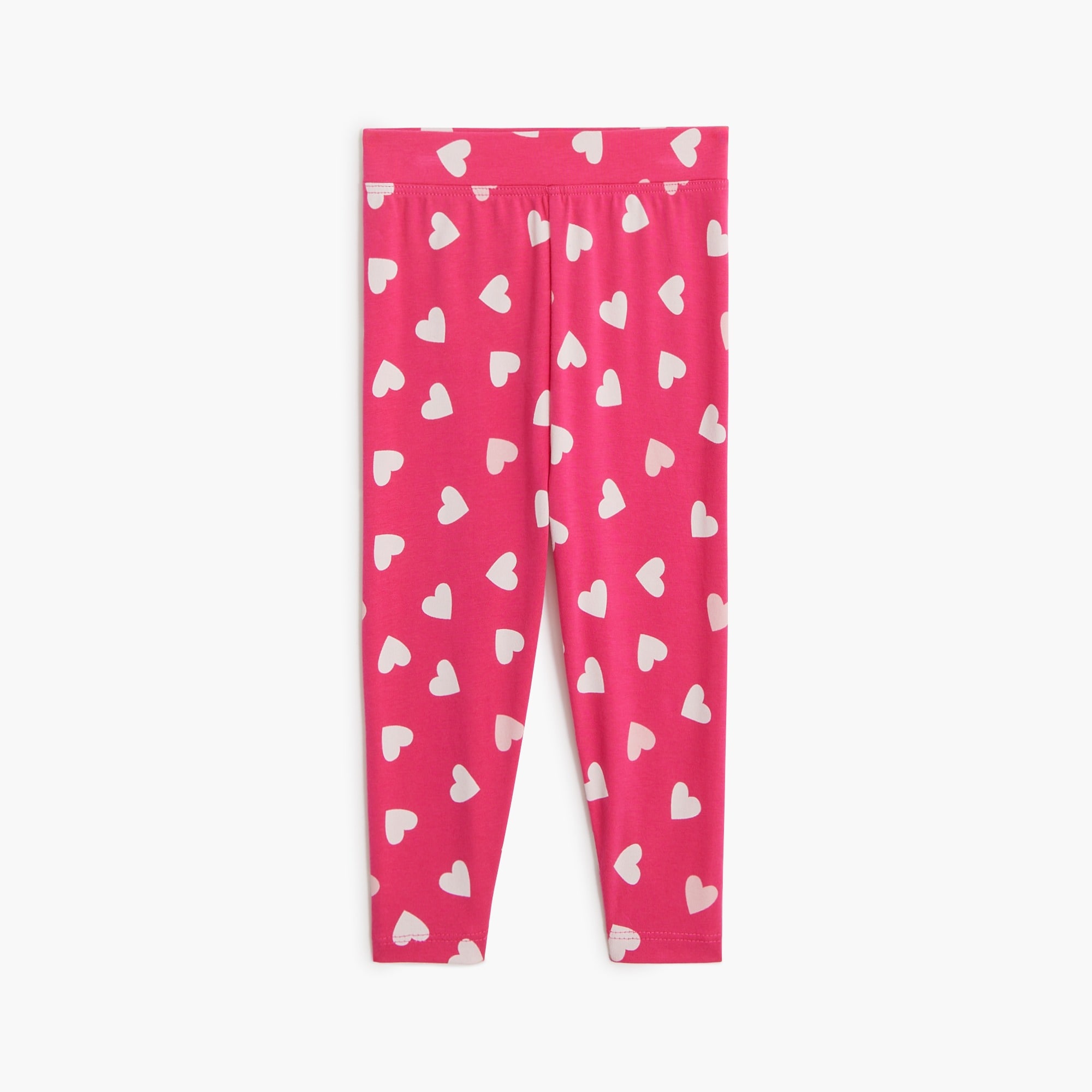 Babyhug Cotton Lycra Three Fourth Leggings Heart & Stripe Print Pack of 3 - Multicolor