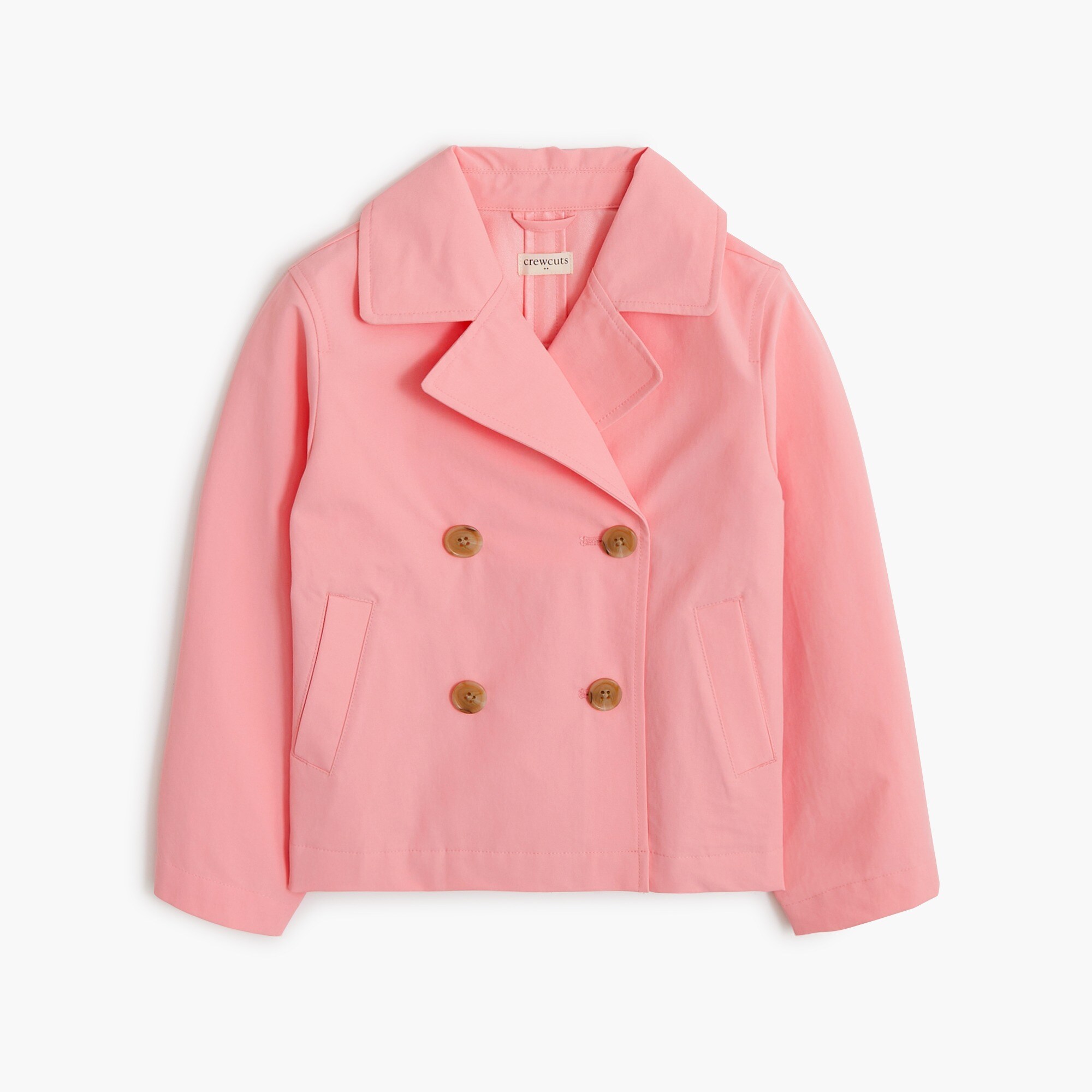 Girls' Short Trench Coat For Girls | Factory