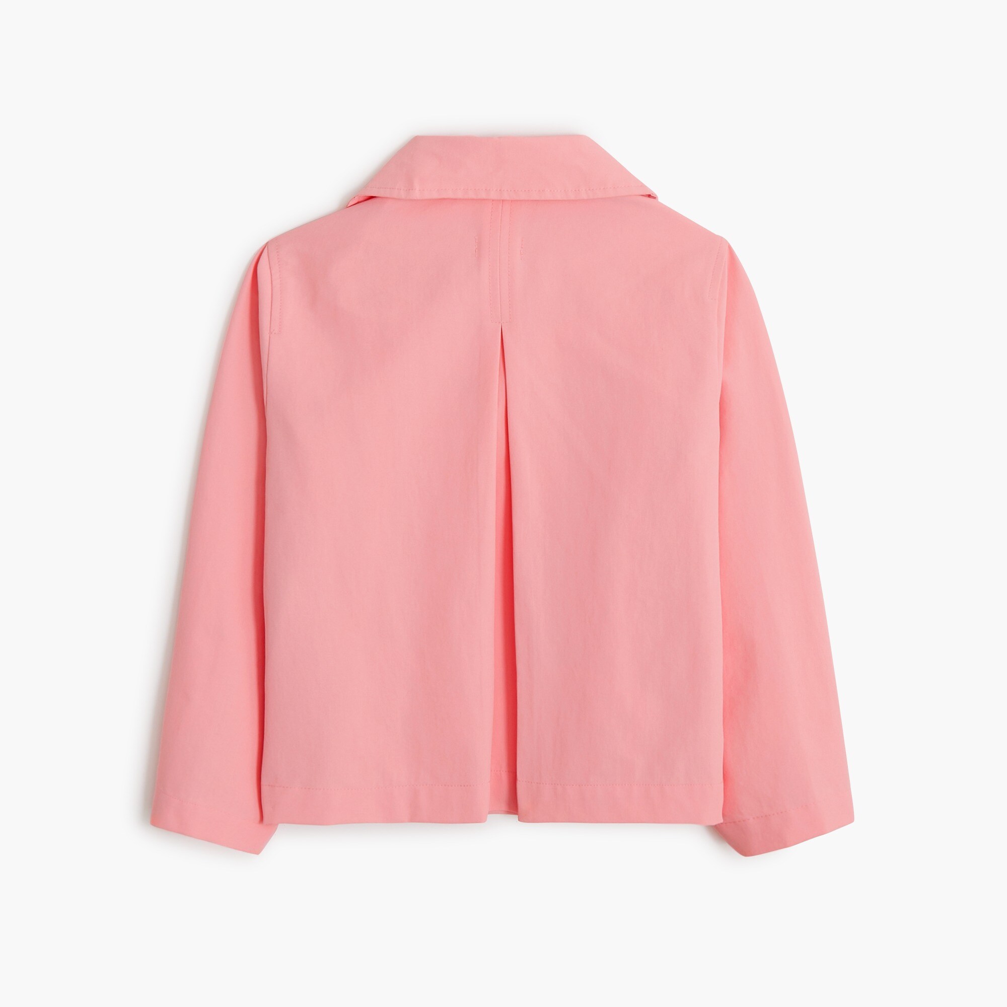 Girls' short trench coat