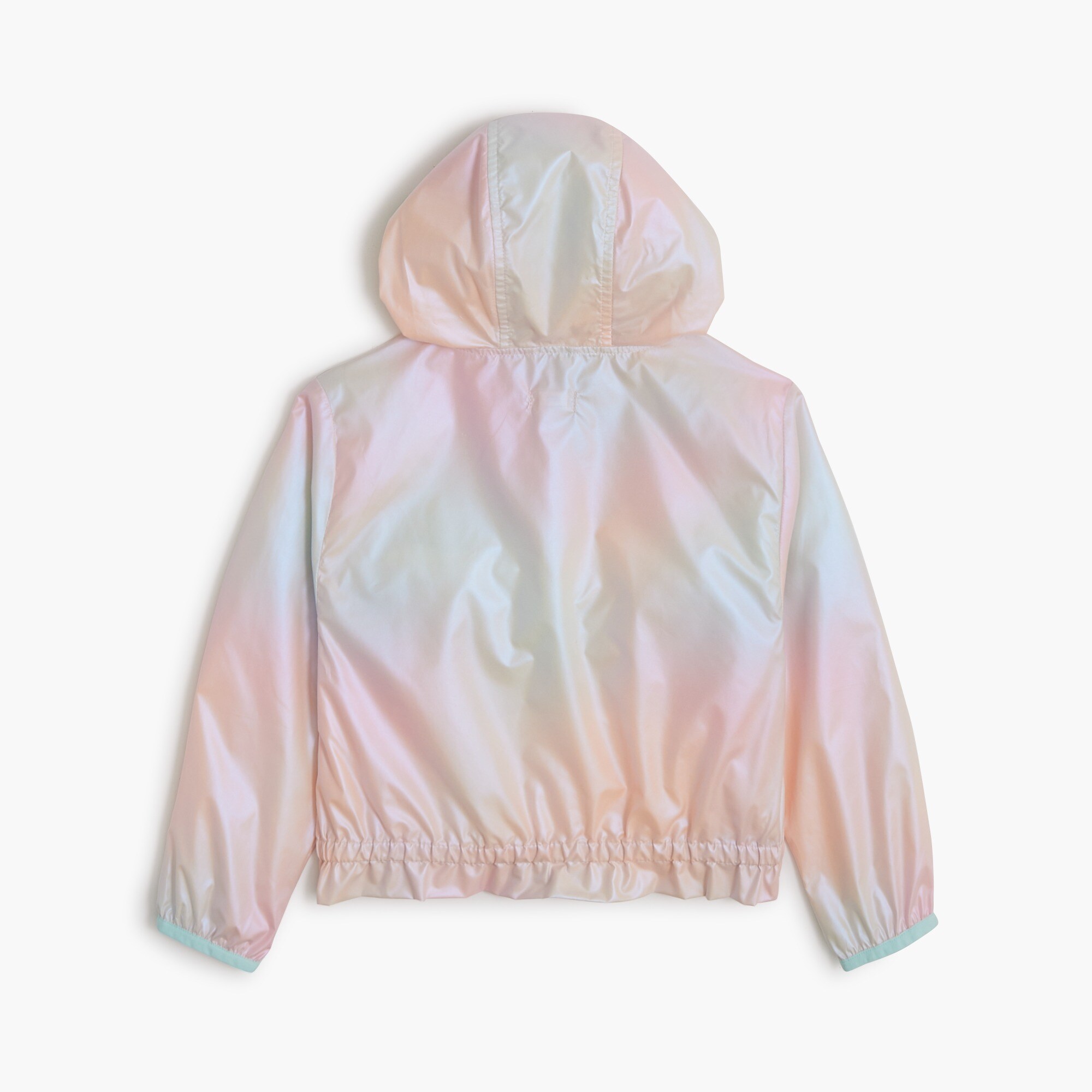 Girls' opalescent windbreaker