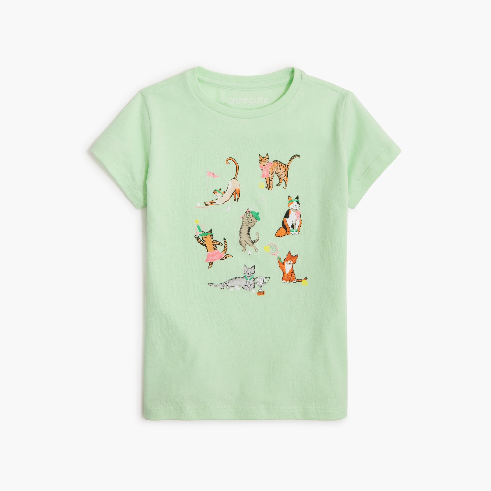 girls' country club cats graphic tee for girls