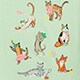 Girls' country club cats graphic tee CAT SPRING SPORT CLUB factory: girls' country club cats graphic tee for girls