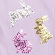 Girls' sequin bunnies graphic tee SEQUIN BUNNIES factory: girls' sequin bunnies graphic tee for girls