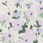 Girls' floral flutter-sleeve tee undefined