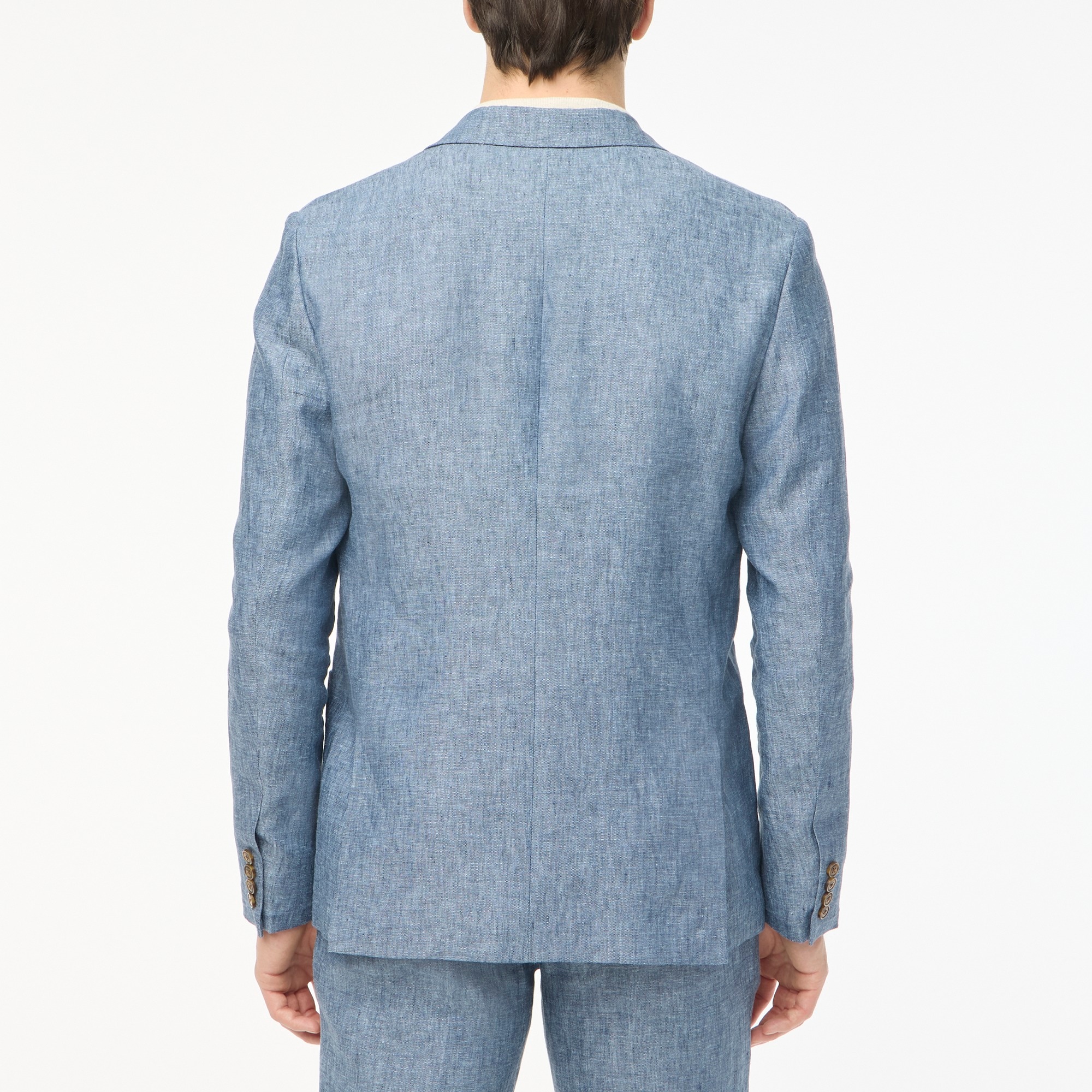Slim-fit Thompson linen suit jacket