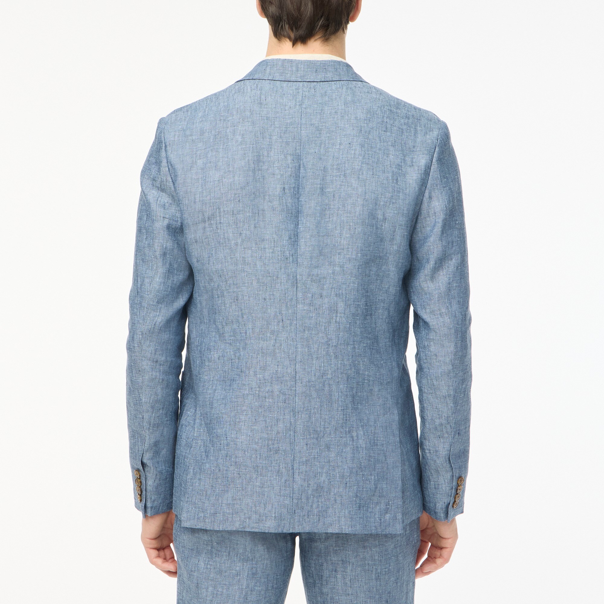 Slim-fit Thompson linen suit jacket
