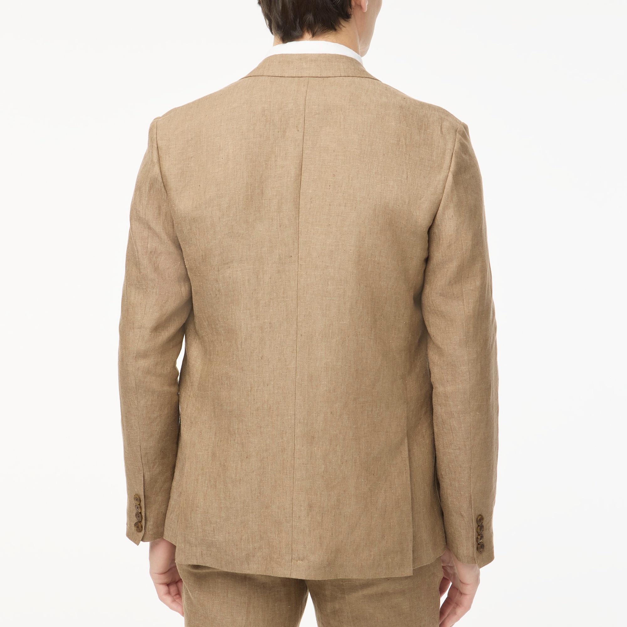 Slim-fit Thompson linen suit jacket