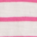 Striped girlfriend V-neck tee MARKER STRIPE IVORY NAV factory: striped girlfriend v-neck tee for women