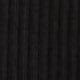 Ribbed lace-trim tank top BLACK