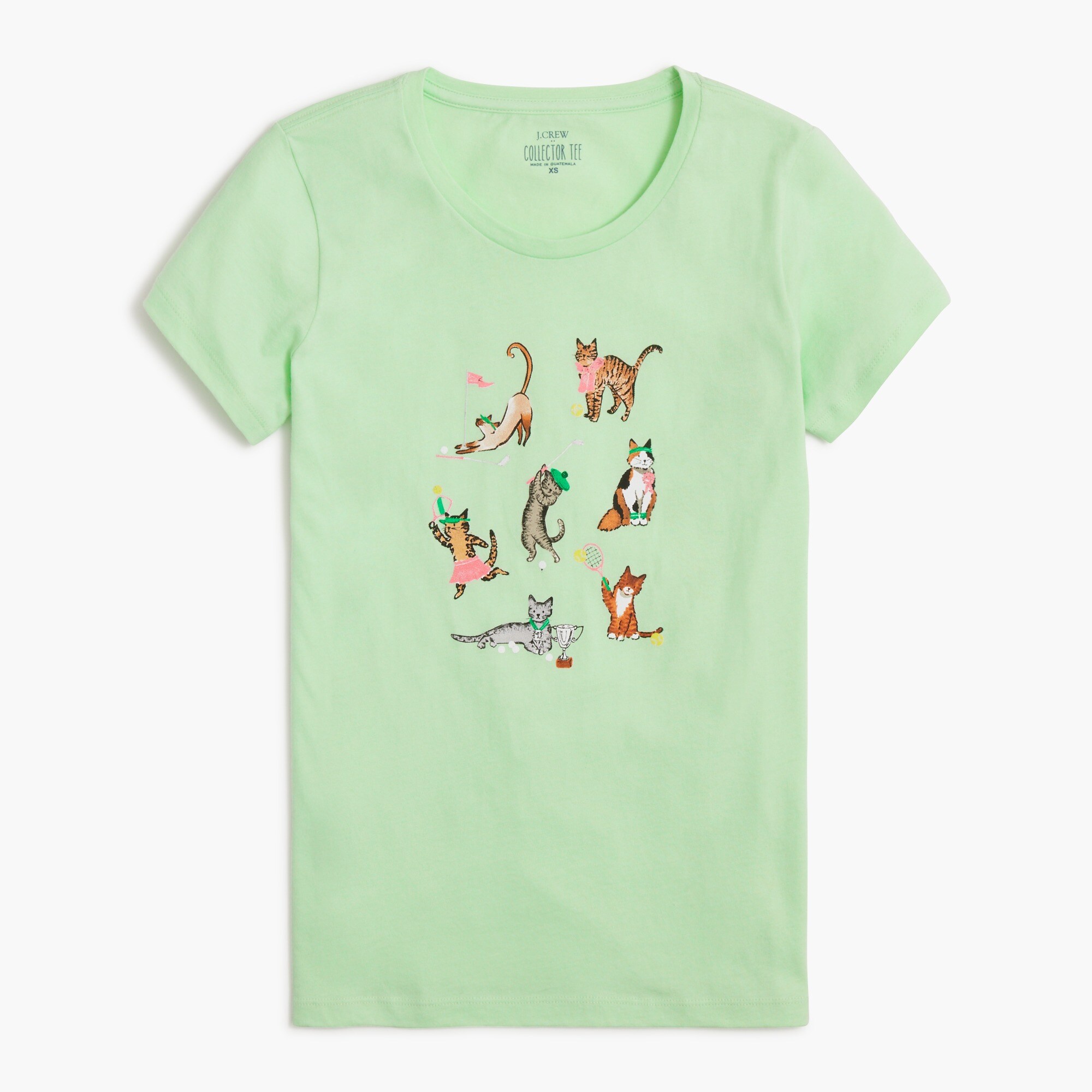 Sporty Cats Graphic Tee For Women | Factory
