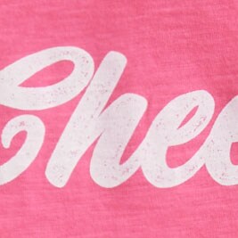 Bonjour graphic tee CHEERS