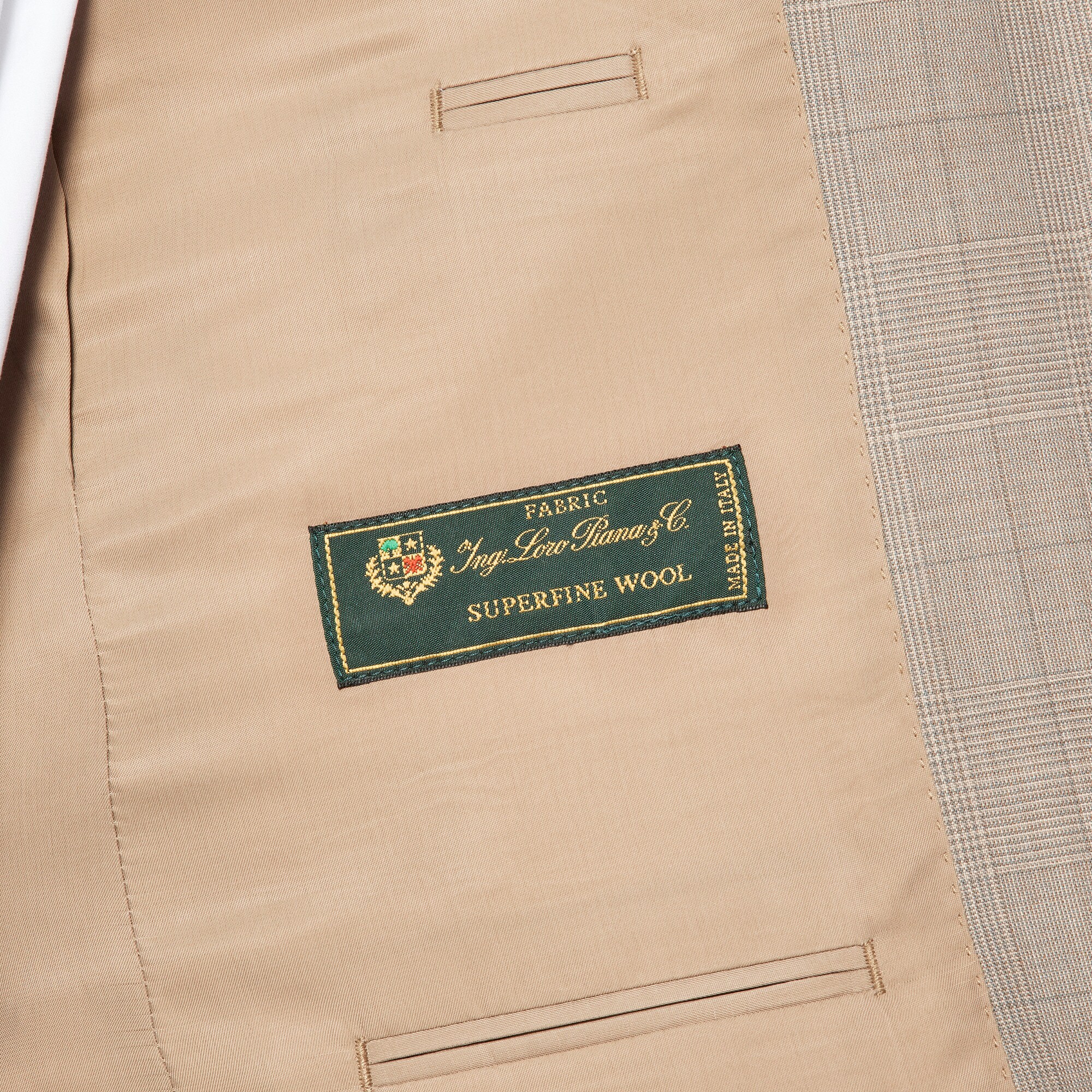 Crosby Classic-fit suit jacket in Italian wool