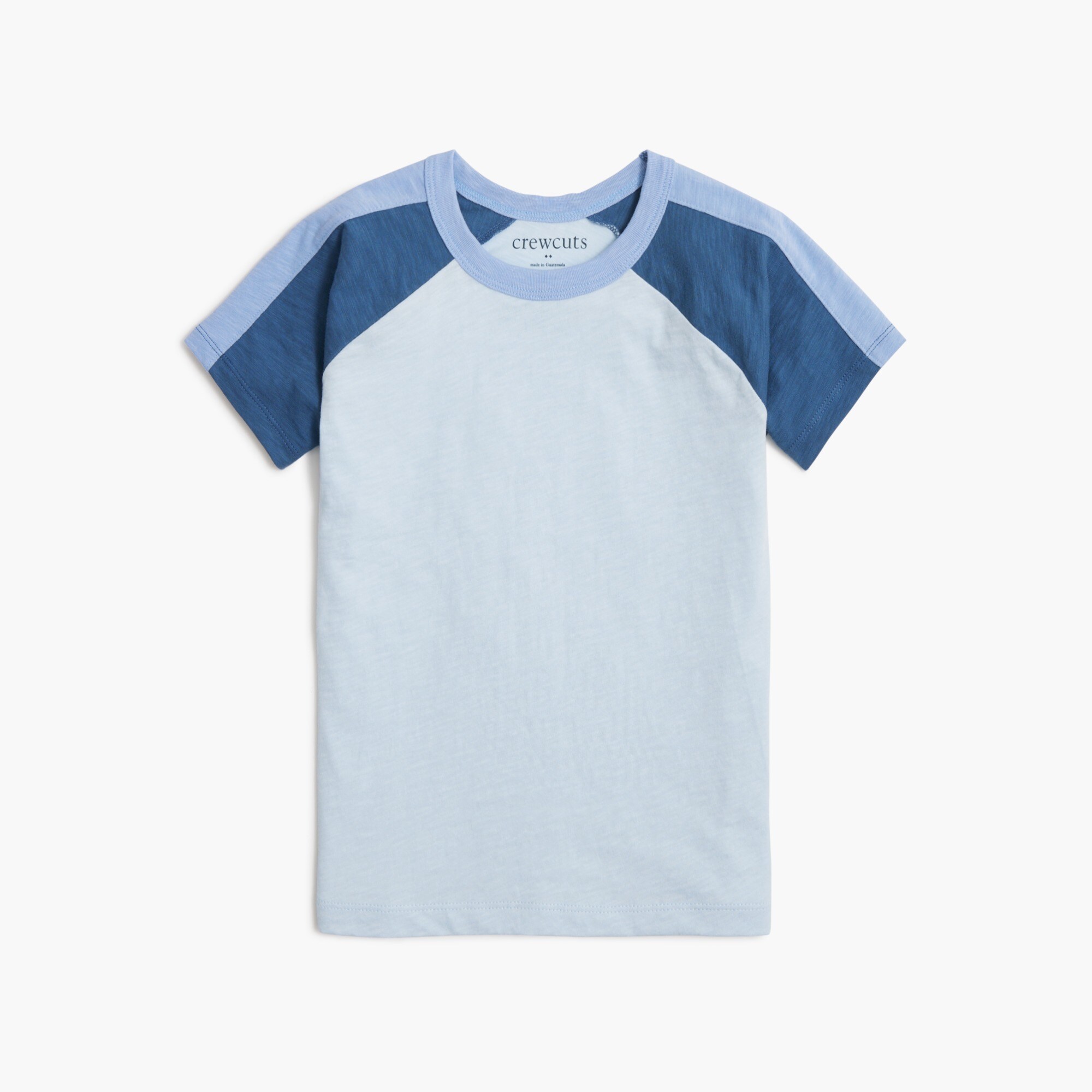 Boys' striped raglan tee