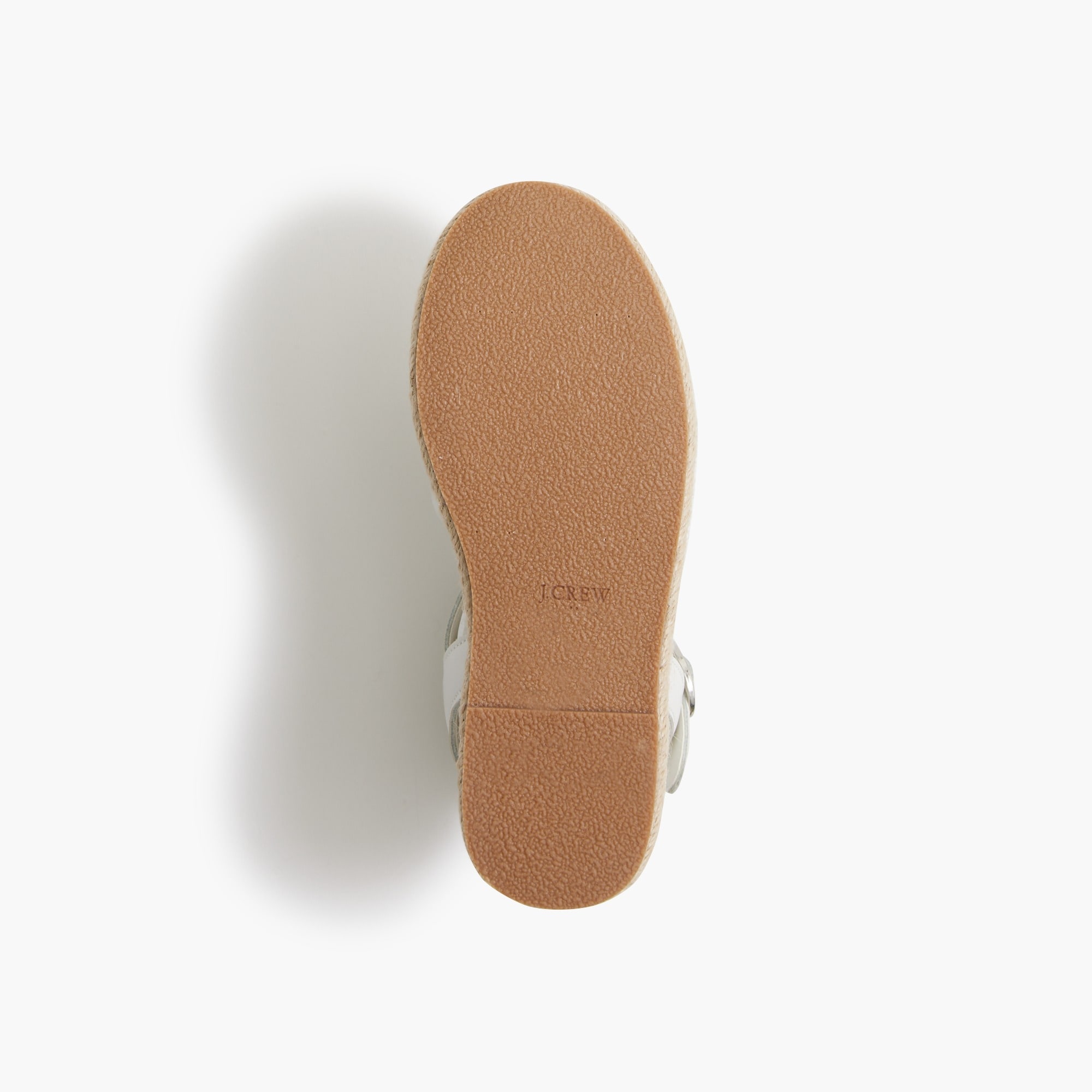 ③イースト&ウエスト Girls' Heart Espadrille Sandals For Girls | Factory